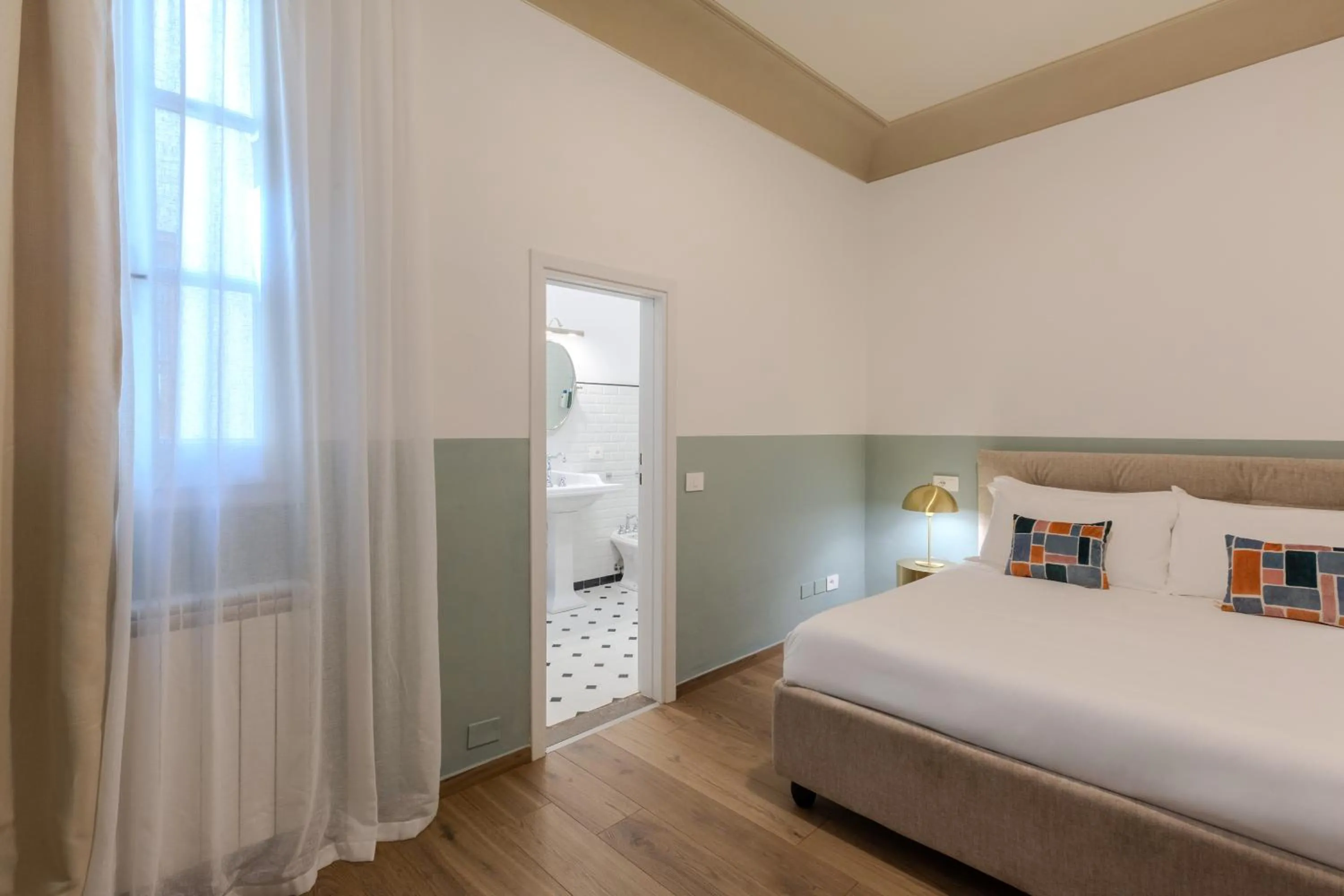 Bed in B&B Stanze Guelfe