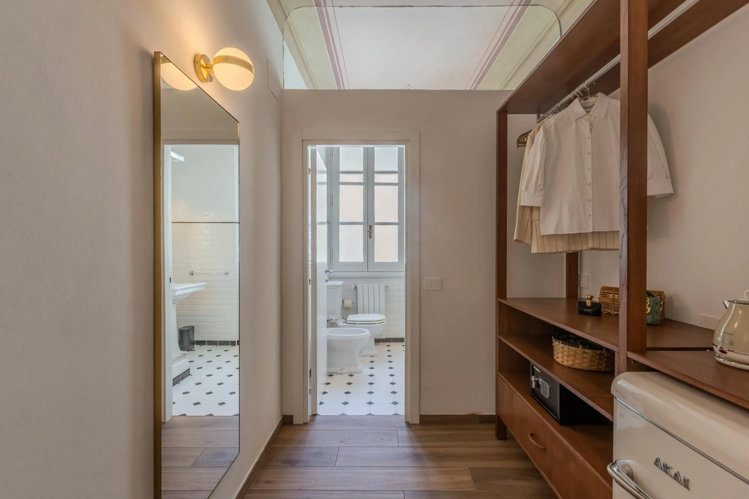 Toilet in B&B Stanze Guelfe
