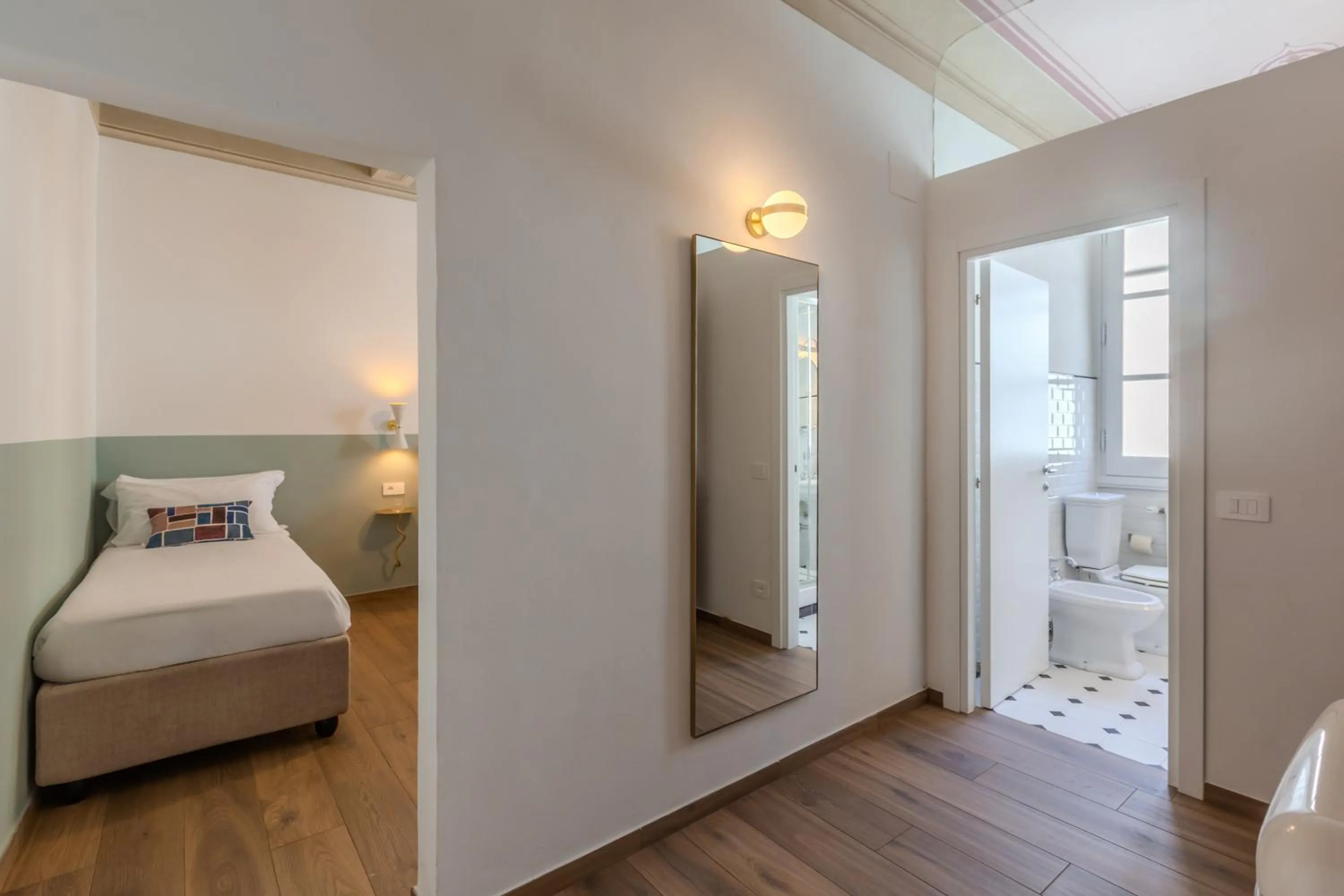 Toilet, Bed in B&B Stanze Guelfe