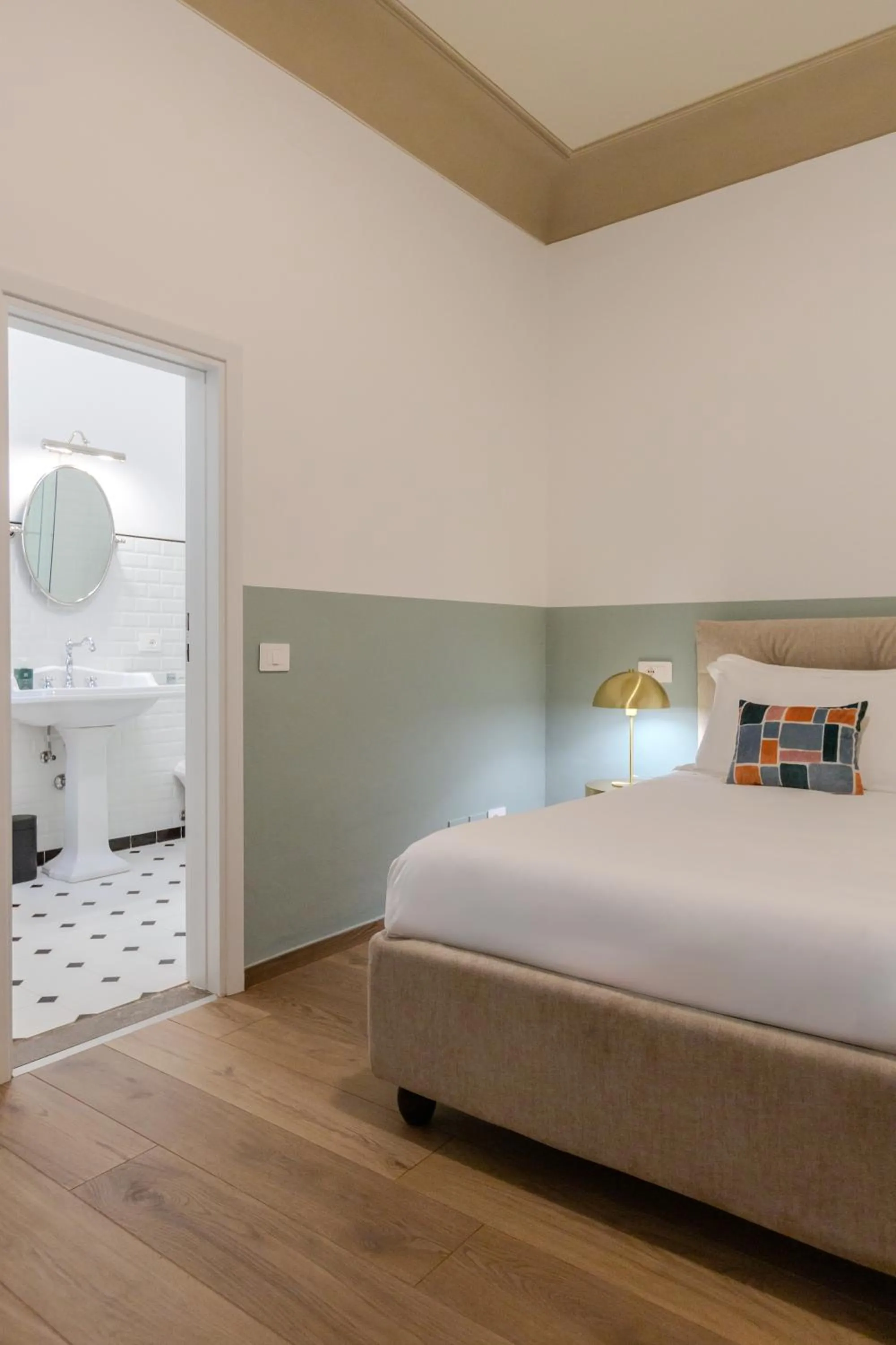 Bed in B&B Stanze Guelfe