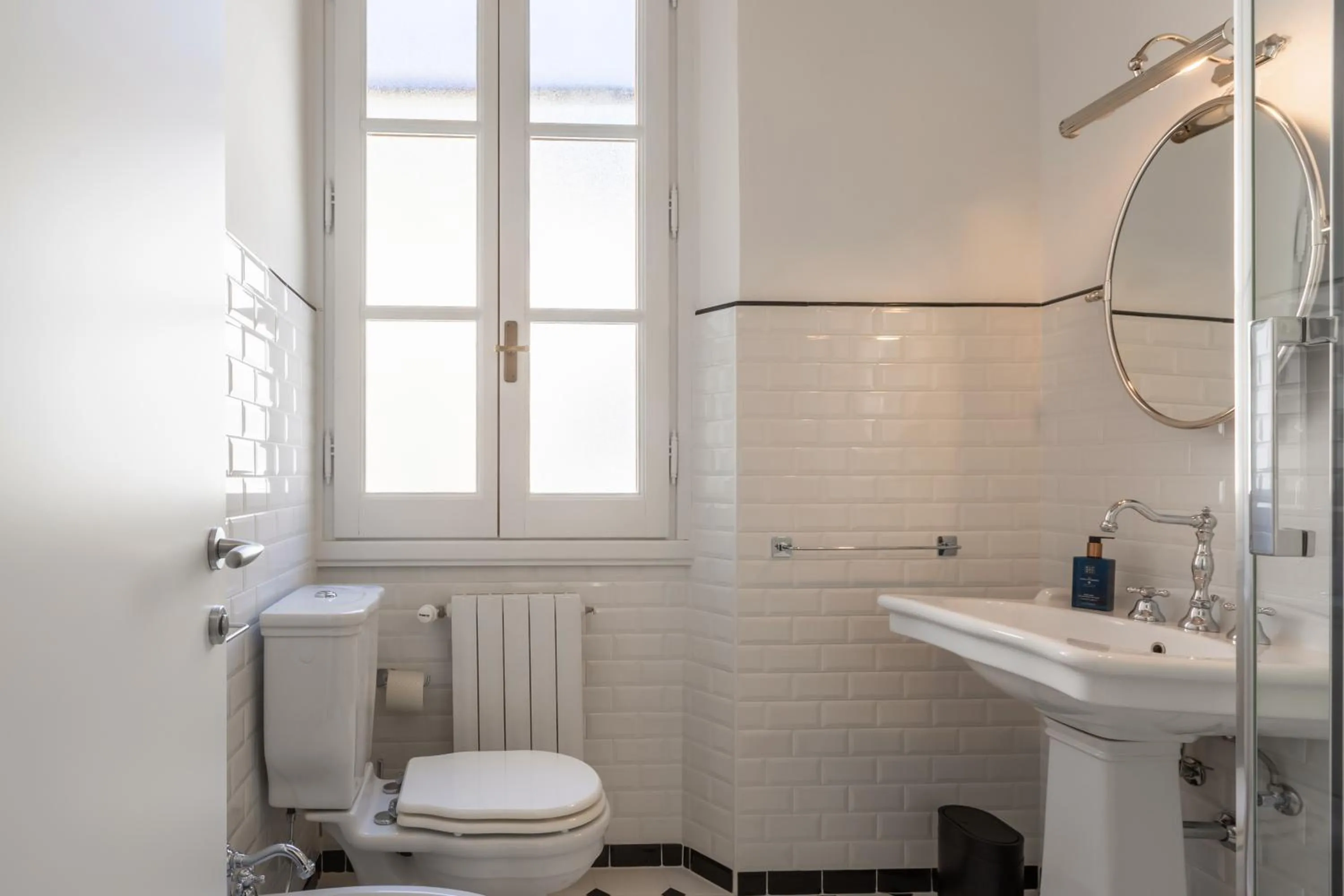 Toilet in B&B Stanze Guelfe