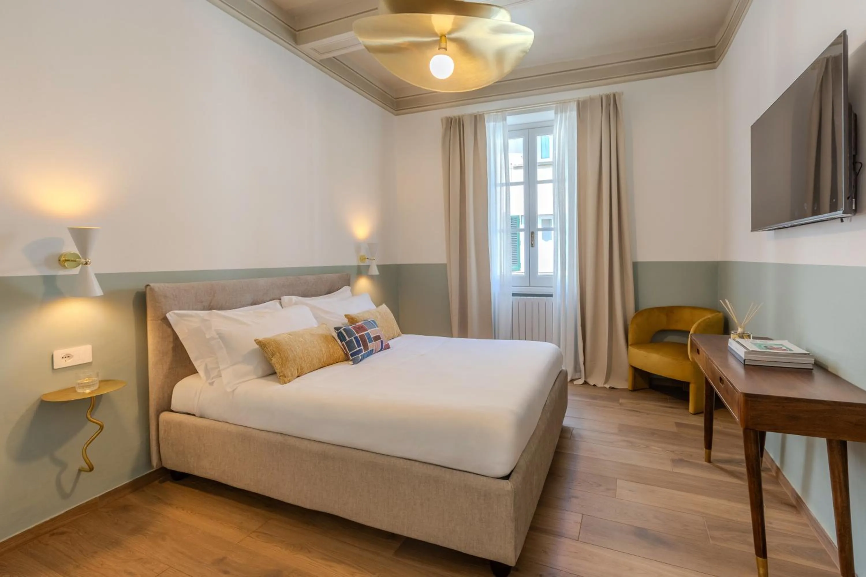 Bed in B&B Stanze Guelfe