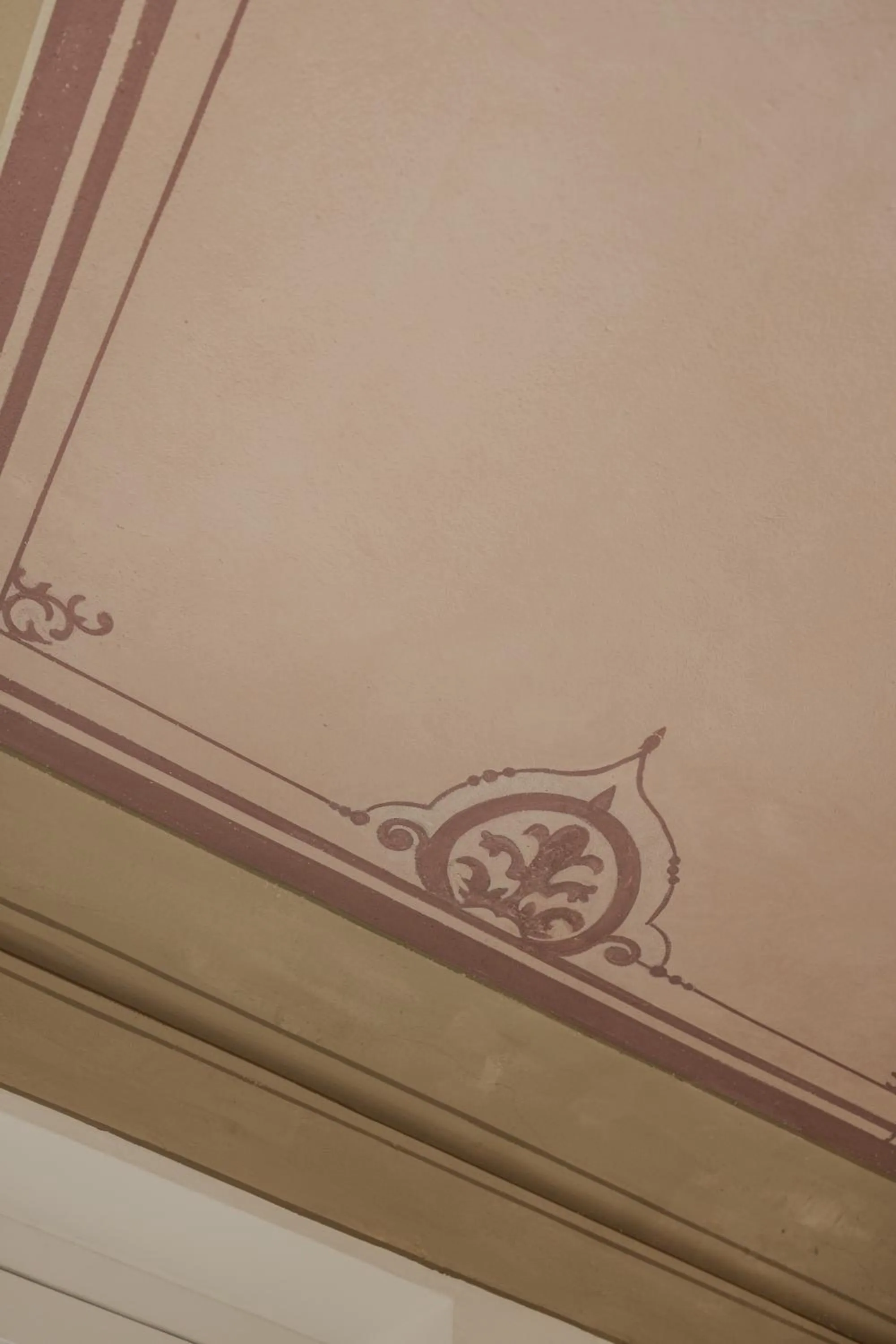 Decorative detail in B&B Stanze Guelfe