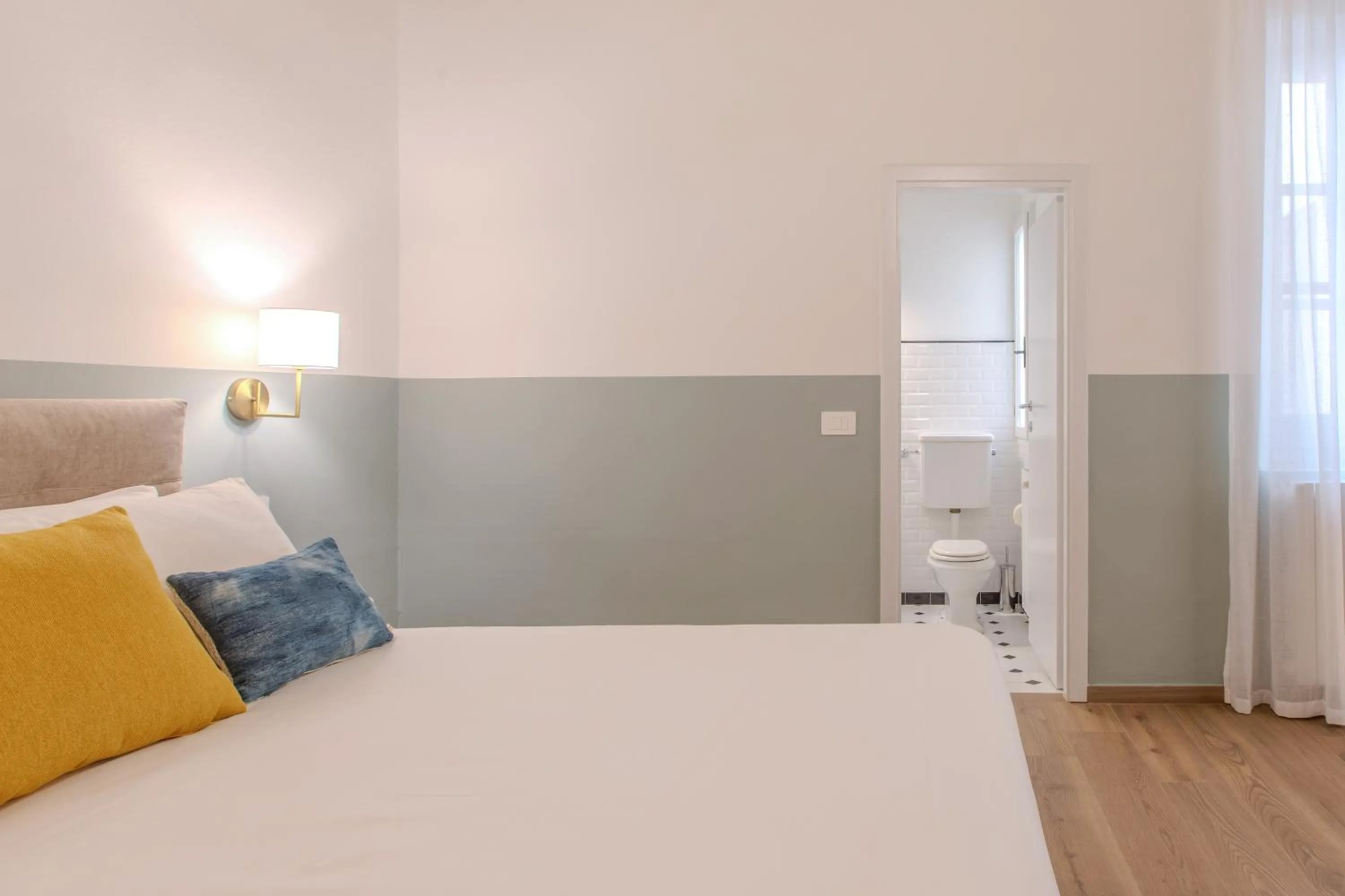 Bed in B&B Stanze Guelfe