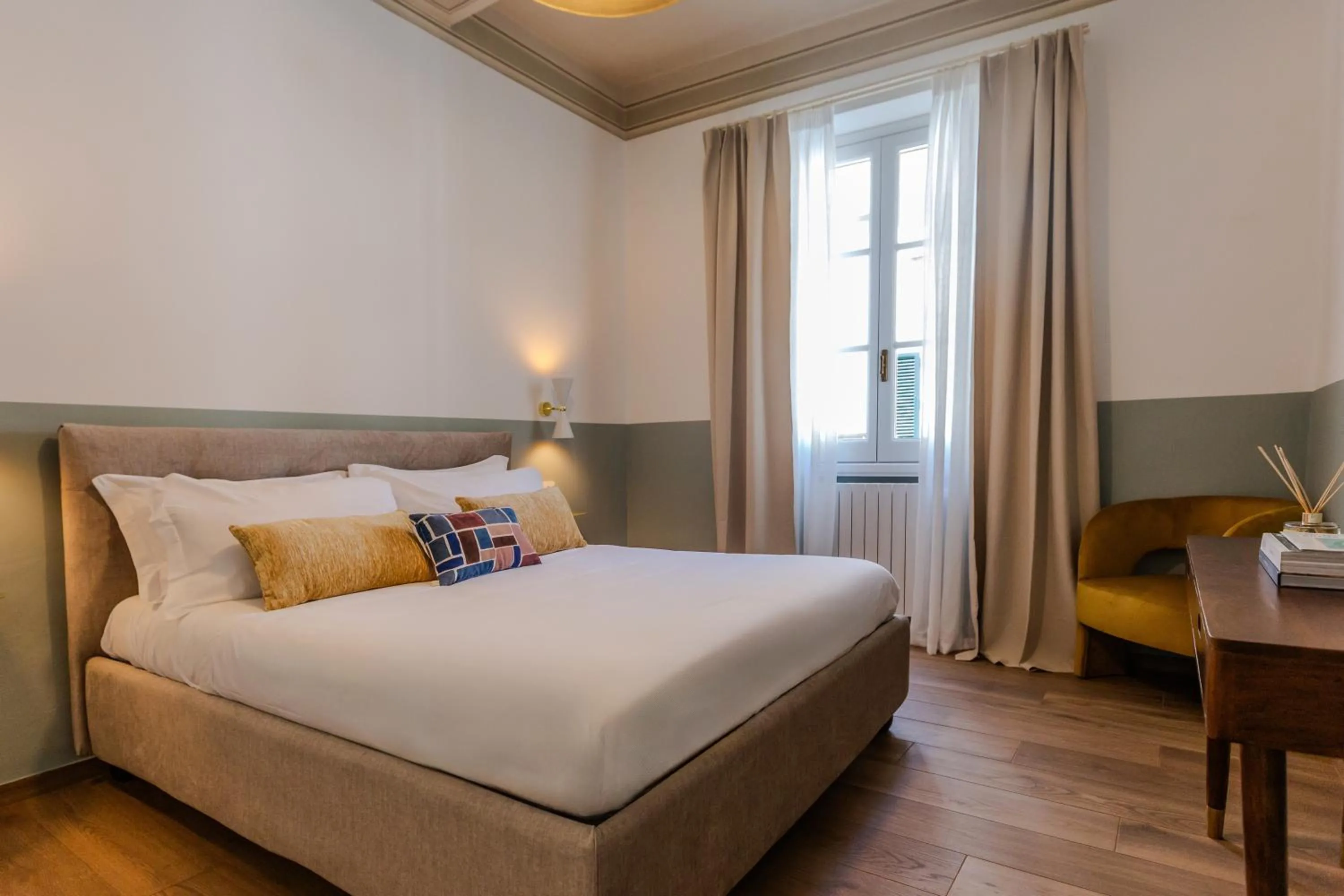 Bed in B&B Stanze Guelfe