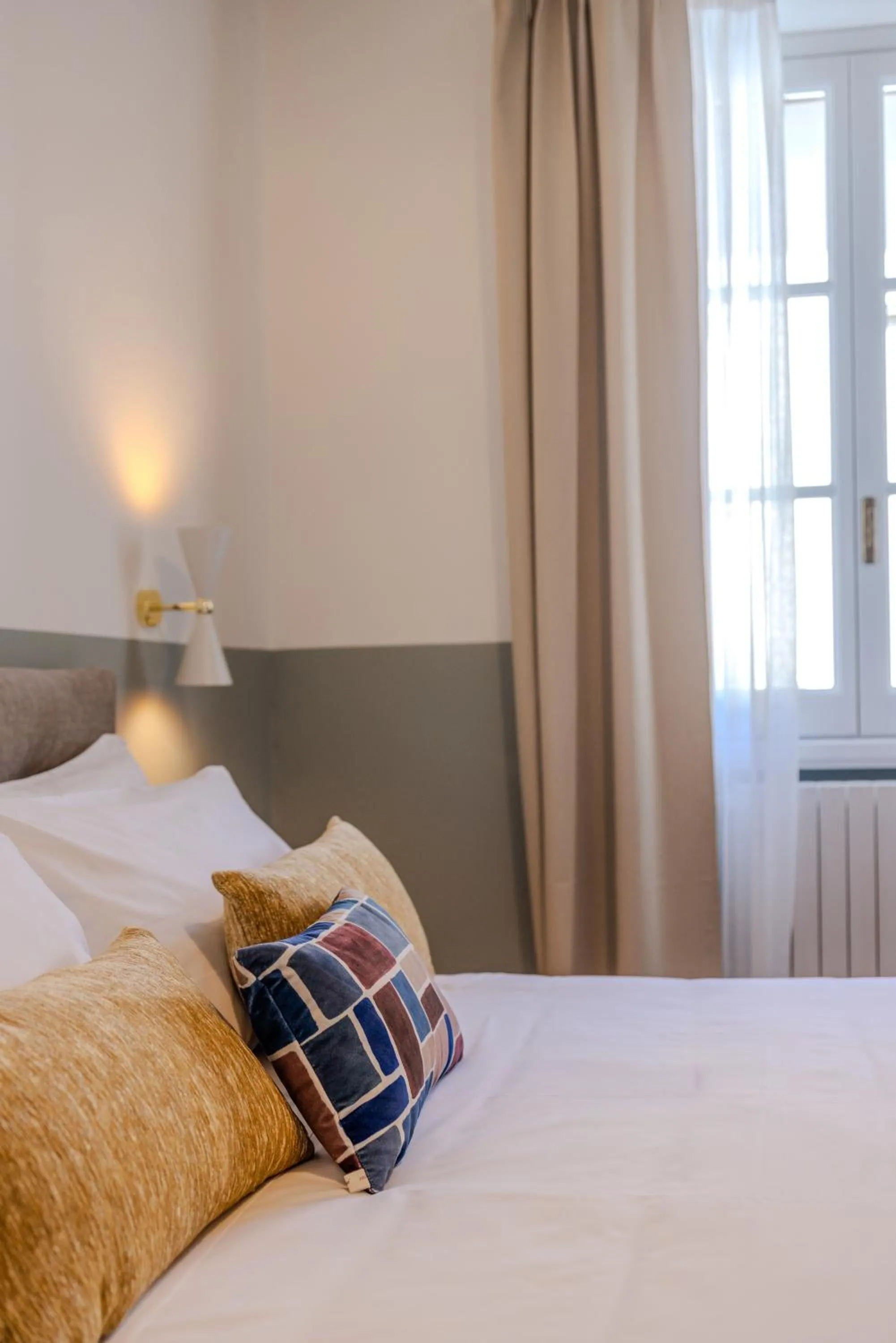 Bedroom, Bed in B&B Stanze Guelfe