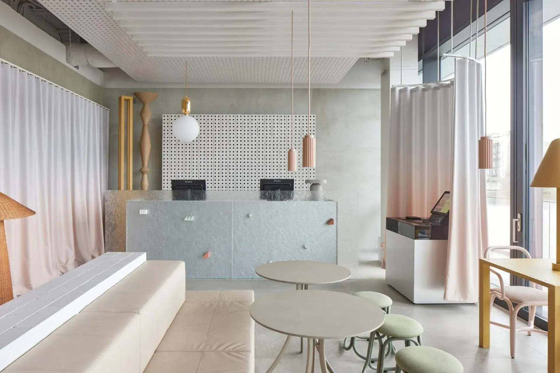 Lobby or reception in Locke at East Side Gallery Lobby or reception in Locke at East Side Gallery