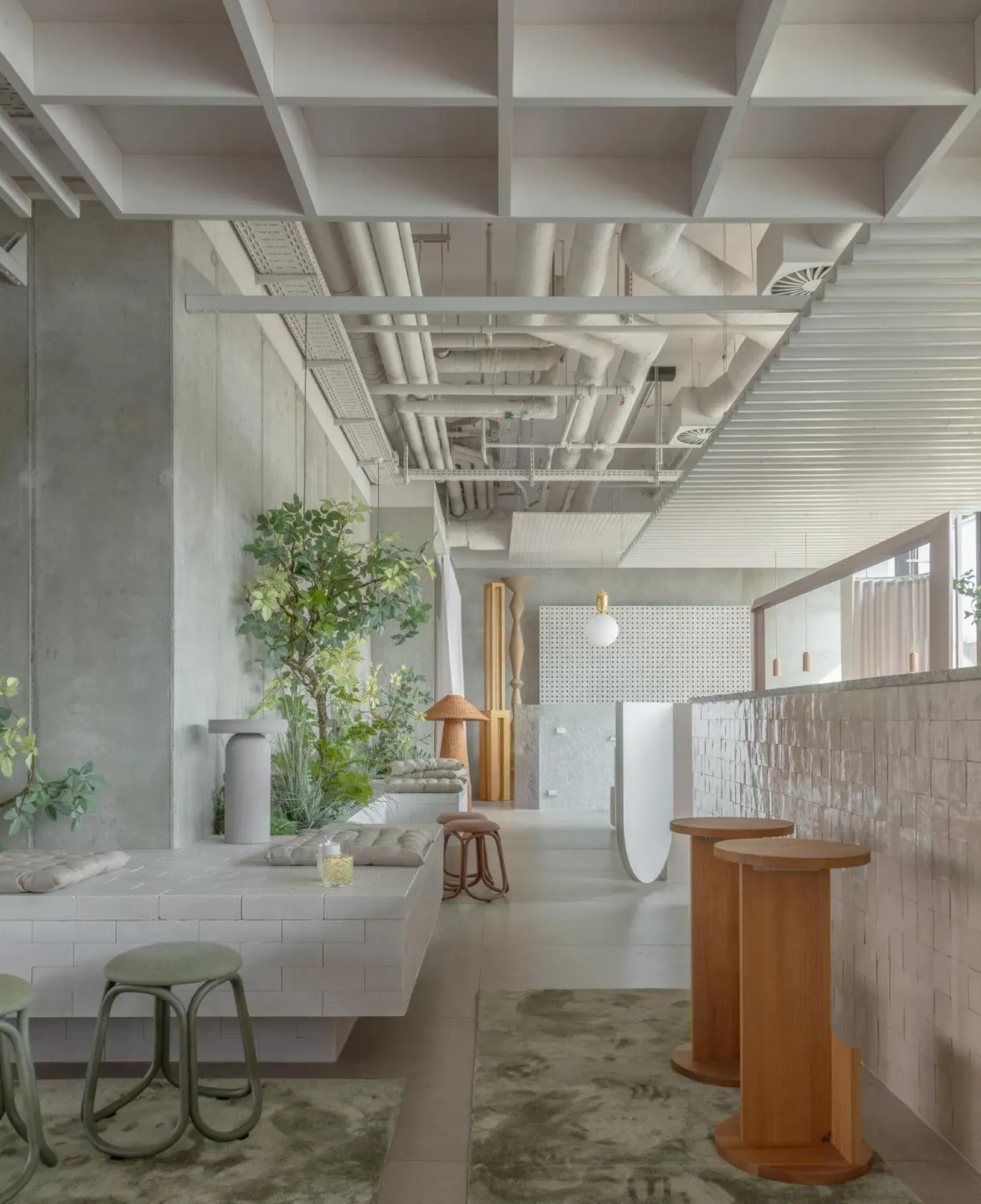 Lobby or reception in Locke at East Side Gallery Lobby or reception in Locke at East Side Gallery