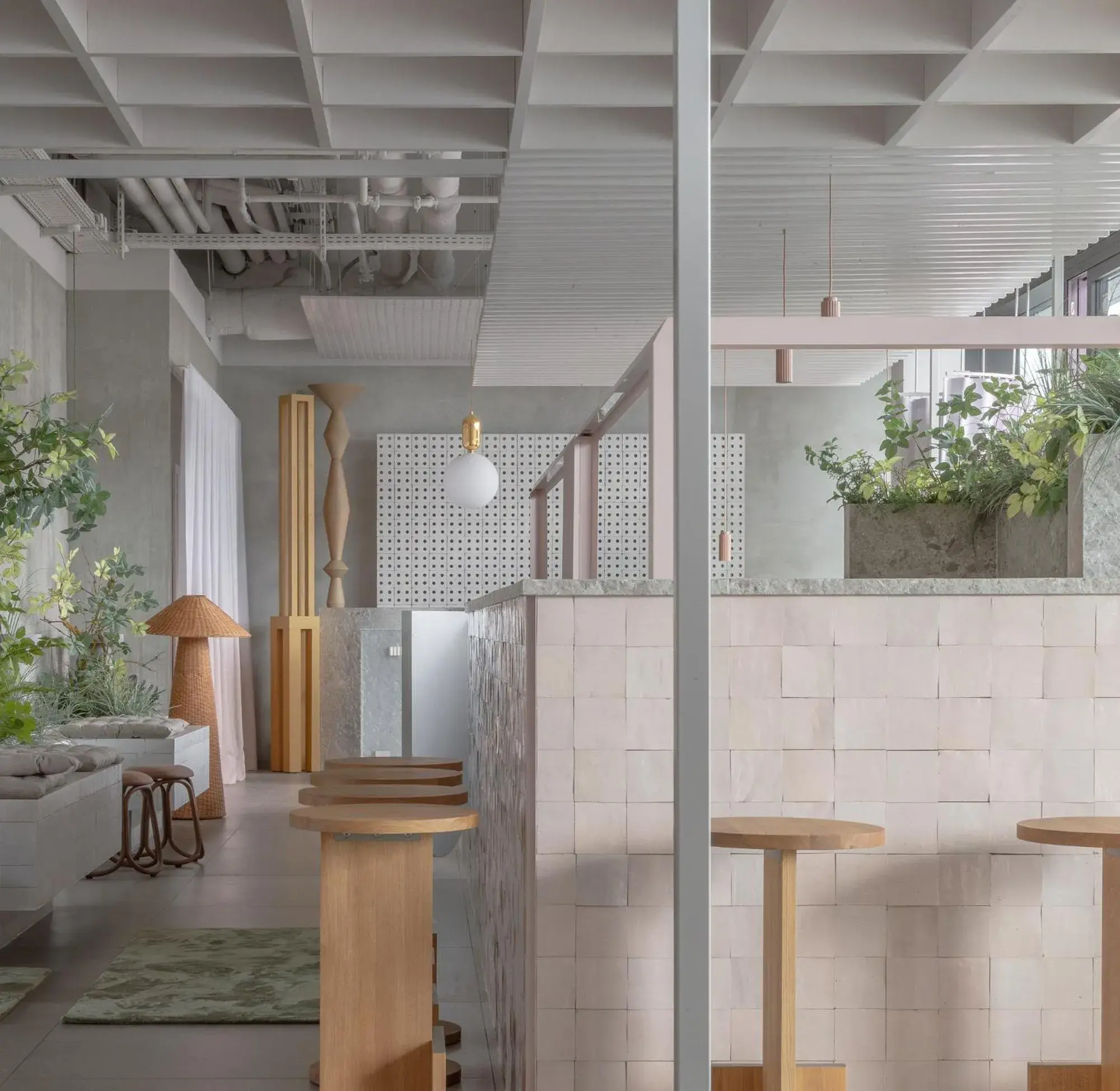 Lobby or reception in Locke at East Side Gallery Lobby or reception in Locke at East Side Gallery