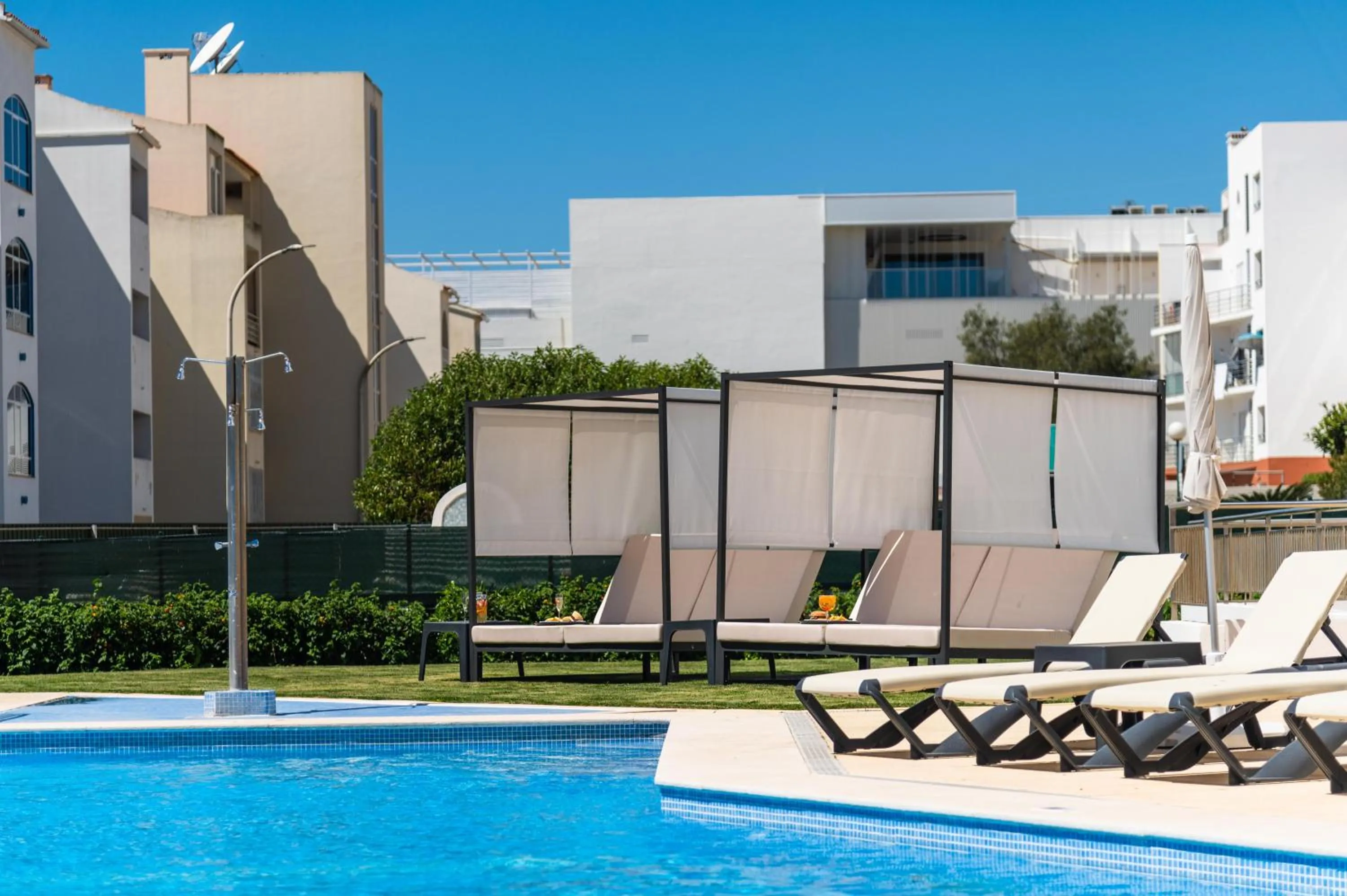 Pool view in Emeralds Albufeira by DK Stays
