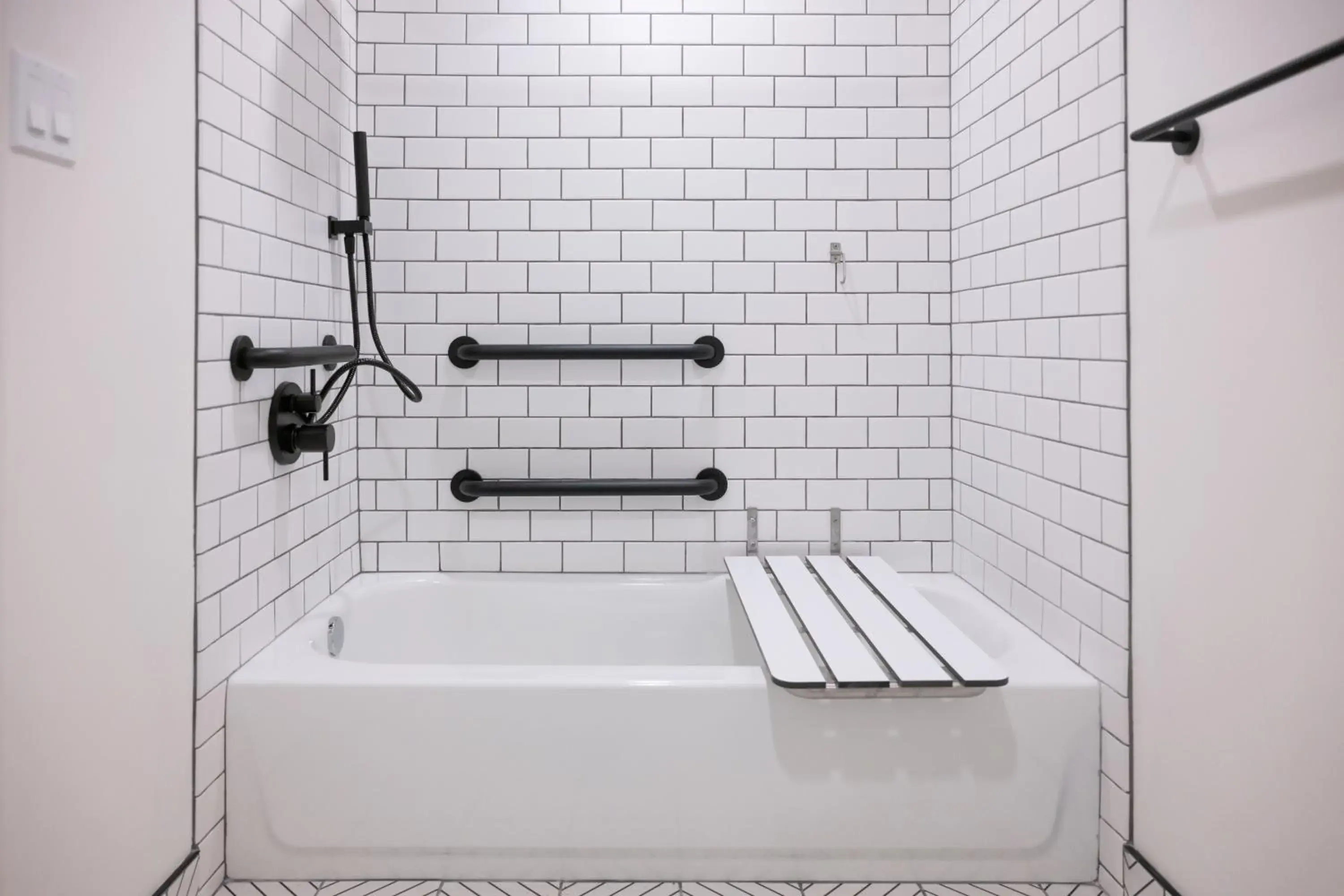 Queen Room - Disability Access in High Creek Lodge and Cabins Queen Room - Disability Access in High Creek Lodge and Cabins