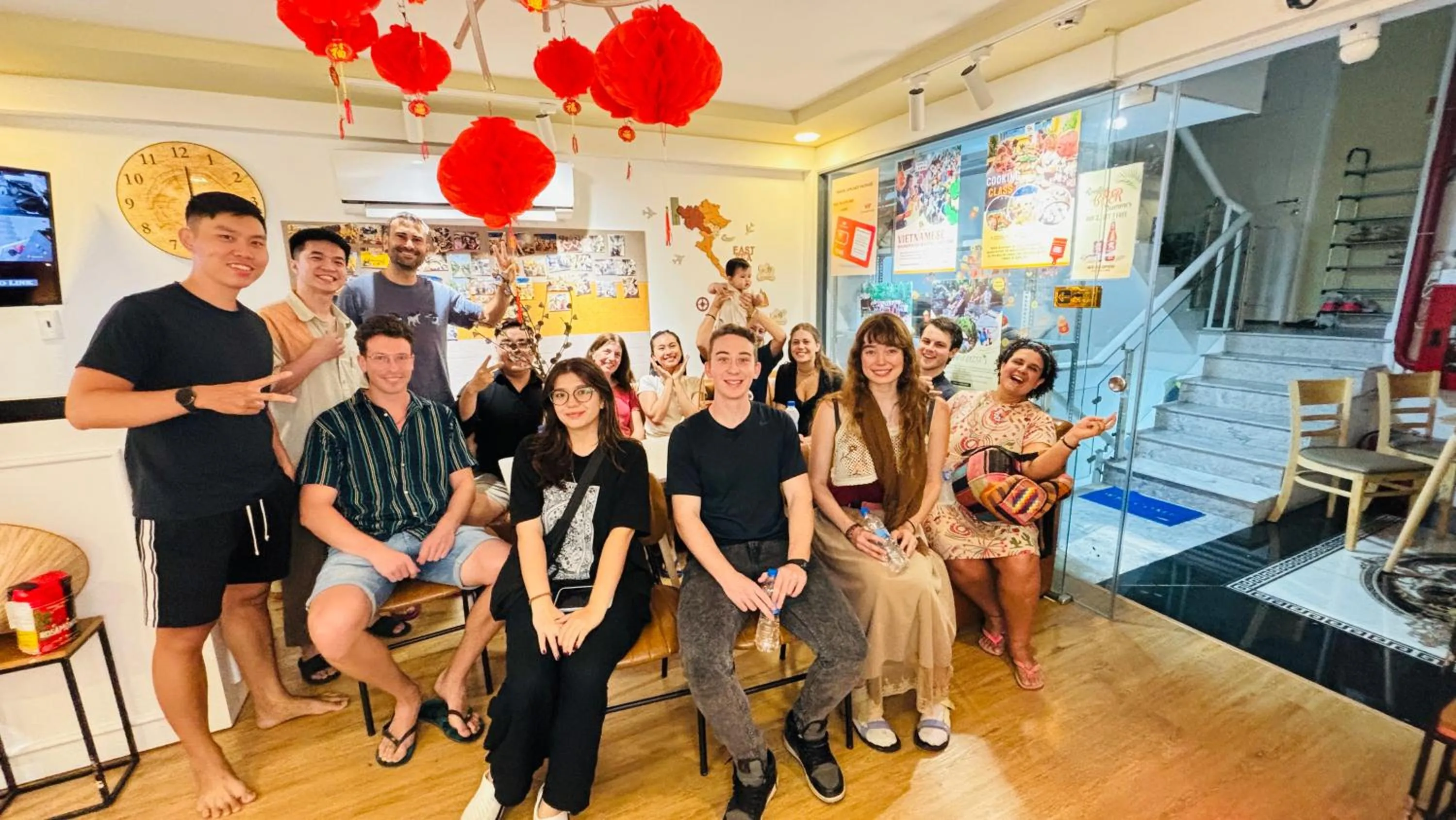 Staff in Saigon Authentic Hostel - Local Vibes, City Tours, Cooking Dinner, Evening Streetfood, Free Menu Breakfast, Gym & Rooftop