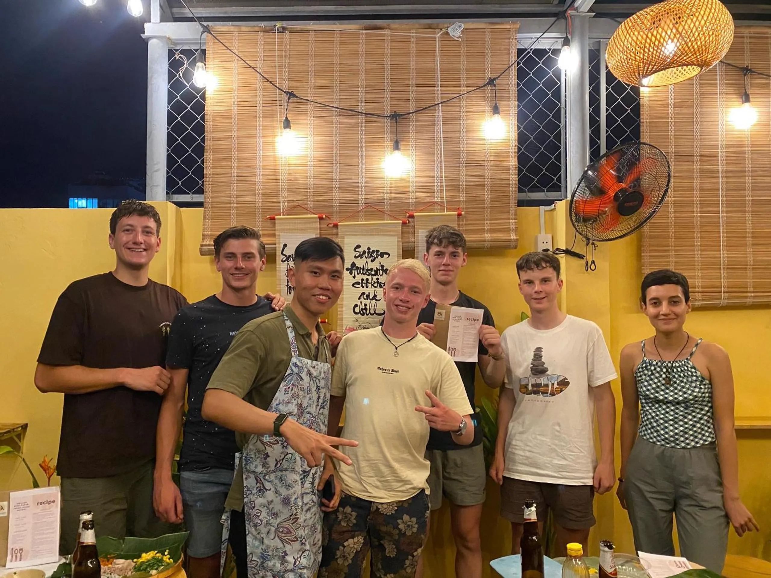 Banquet/Function facilities in Saigon Authentic Hostel - Local Vibes, City Tours, Cooking Dinner, Evening Streetfood, Free Menu Breakfast, Gym & Rooftop