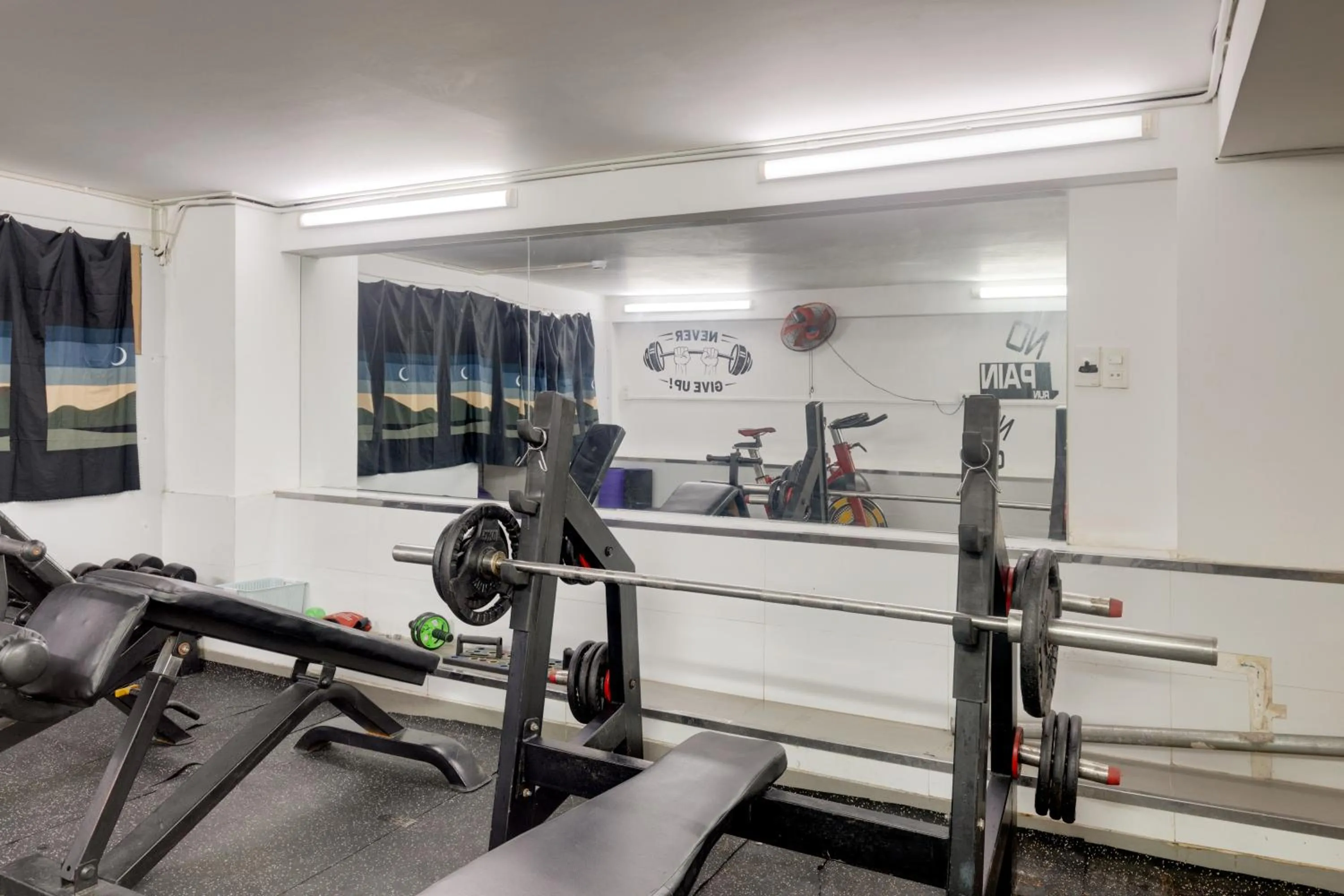 Fitness centre/facilities in Saigon Authentic Hostel - Local Vibes, City Tours, Cooking Dinner, Evening Streetfood, Free Menu Breakfast, Gym & Rooftop