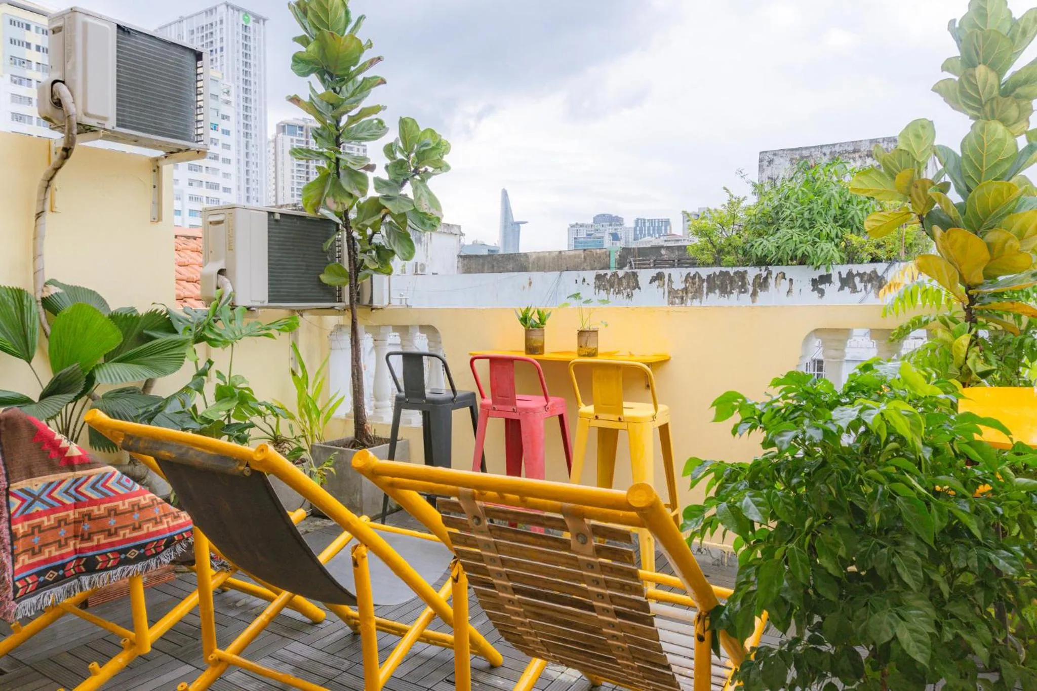 Property building in Saigon Authentic Hostel - Local Vibes, City Tours, Cooking Dinner, Evening Streetfood, Free Menu Breakfast, Gym & Rooftop