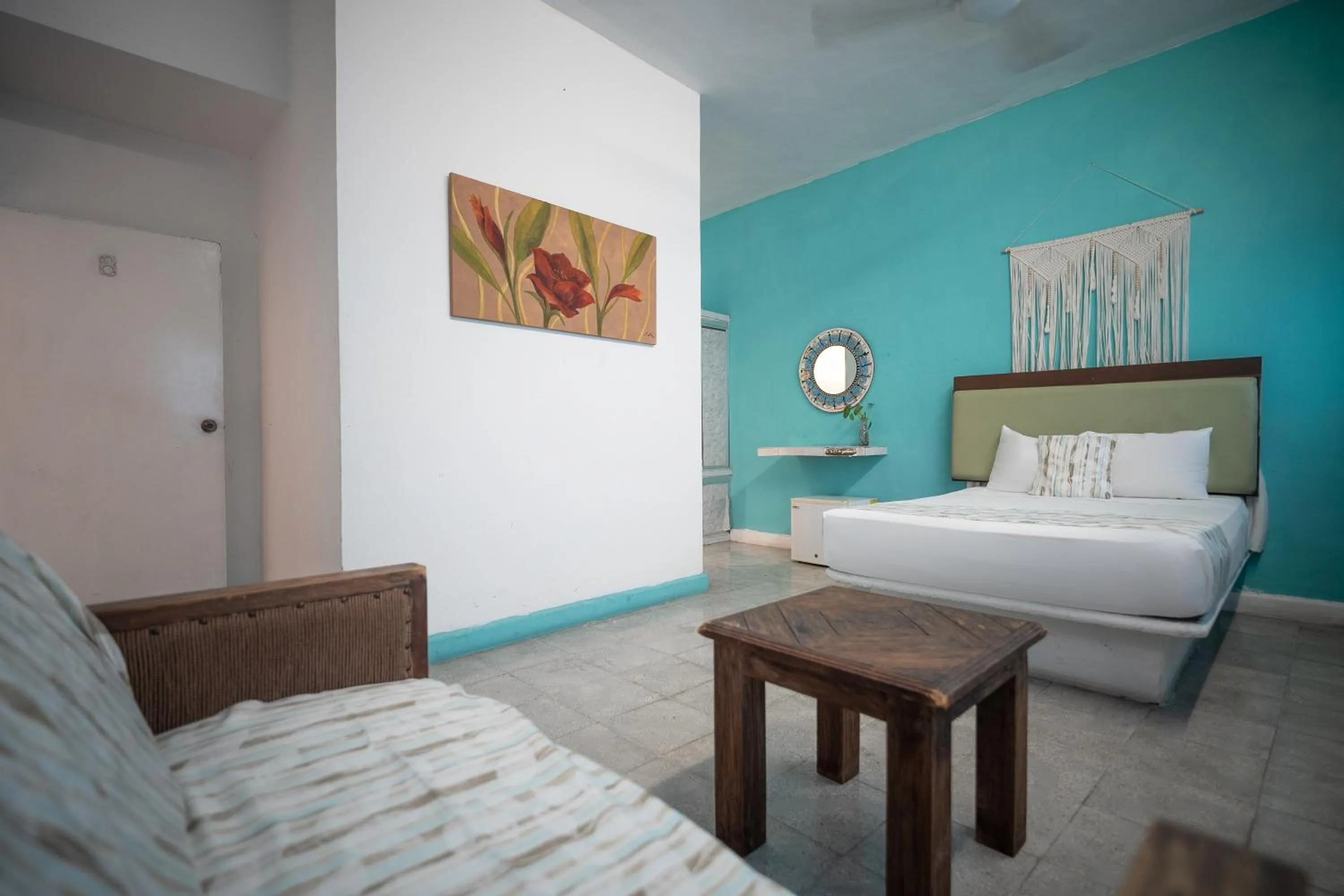 Bedroom, Bed in Hotel Posada Aurora