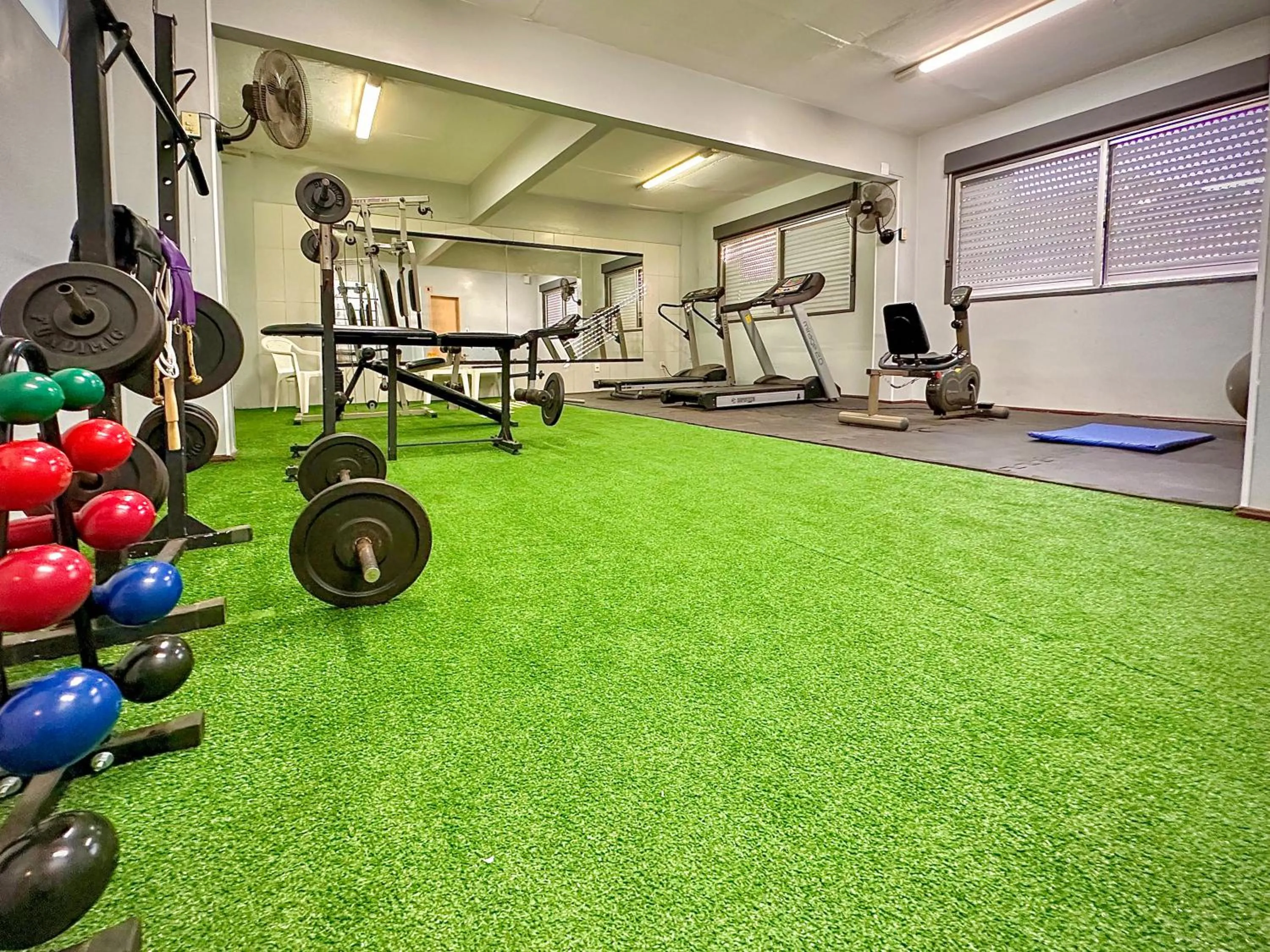 Fitness centre/facilities in Tri Hotel Lajeado