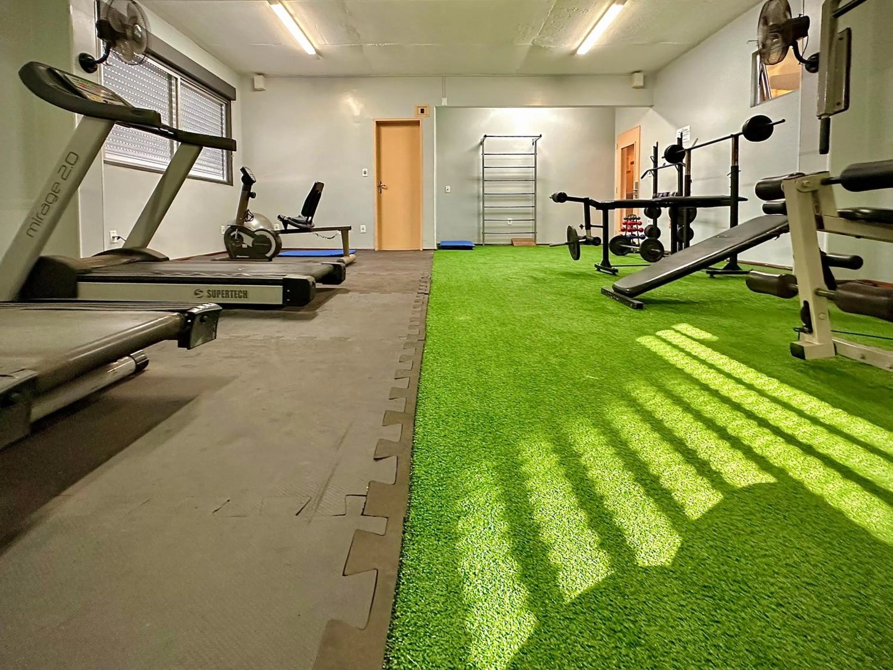 Fitness centre/facilities in Tri Hotel Lajeado