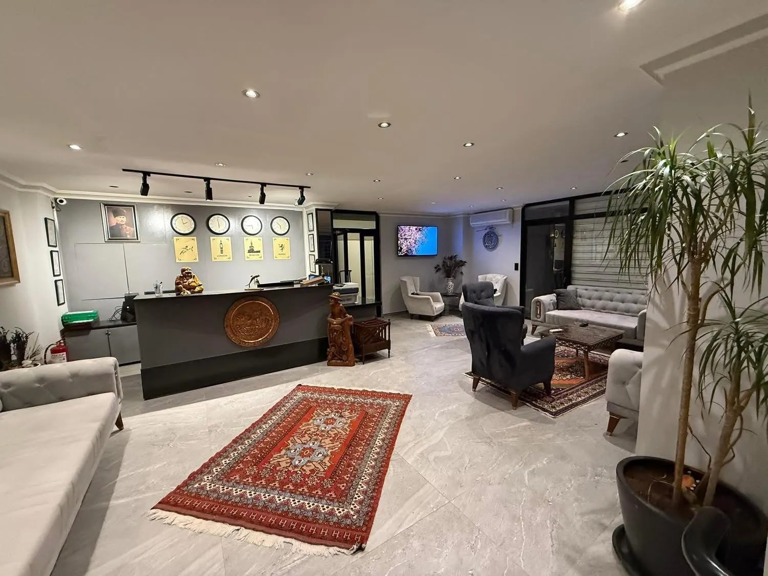 Lobby or reception in Orange Garden Aparts & Hotel THE NORDIC