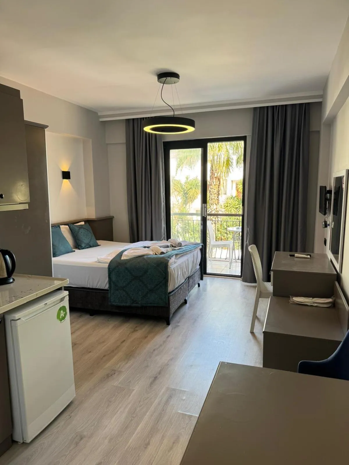 Photo of the whole room, Bed in Orange Garden Aparts & Hotel THE NORDIC