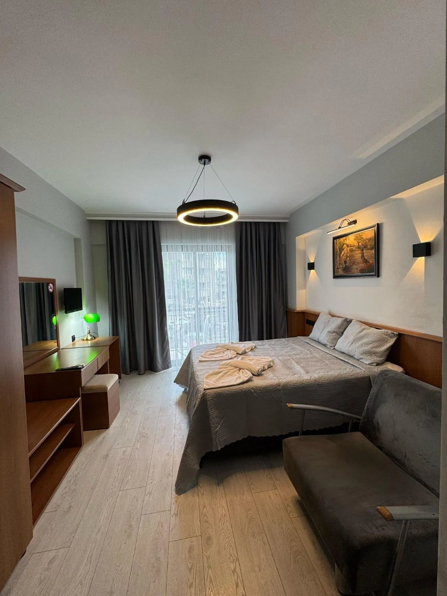 Bedroom, Bed in Orange Garden Aparts & Hotel THE NORDIC