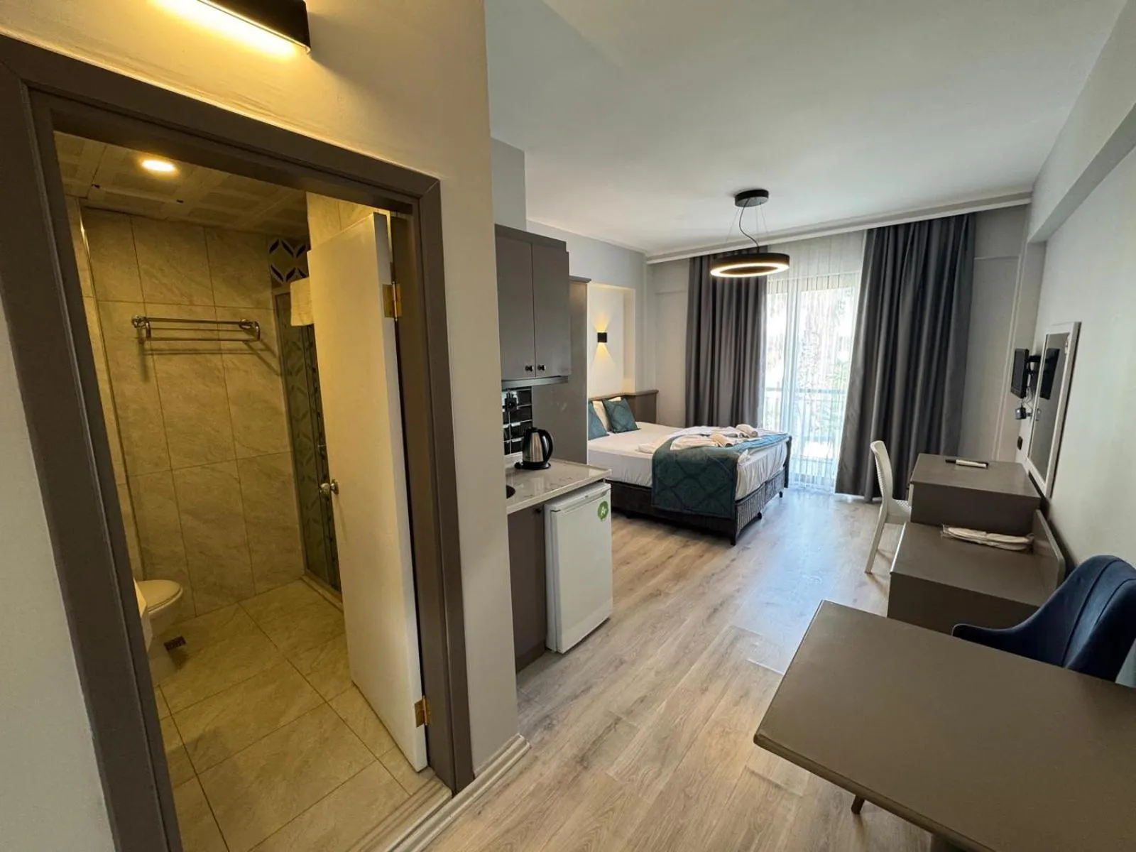 Bed in Orange Garden Aparts & Hotel THE NORDIC