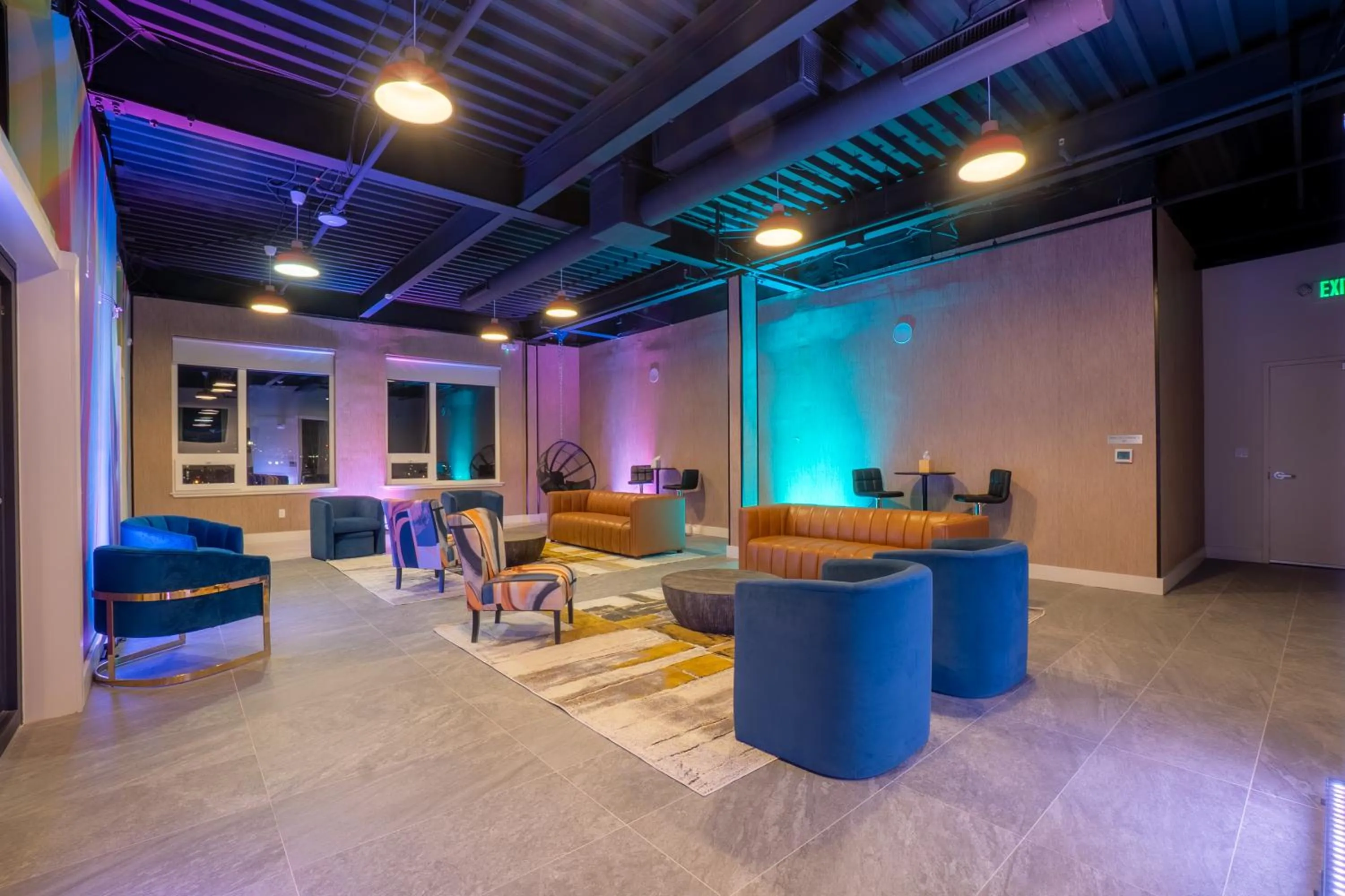 Living room in Emerald Escape, Free Parking, 2 Bath, Sleeps 8 Near American Dream and The Airport, King Bed and 2 Queen Beds, Washer and Dryer