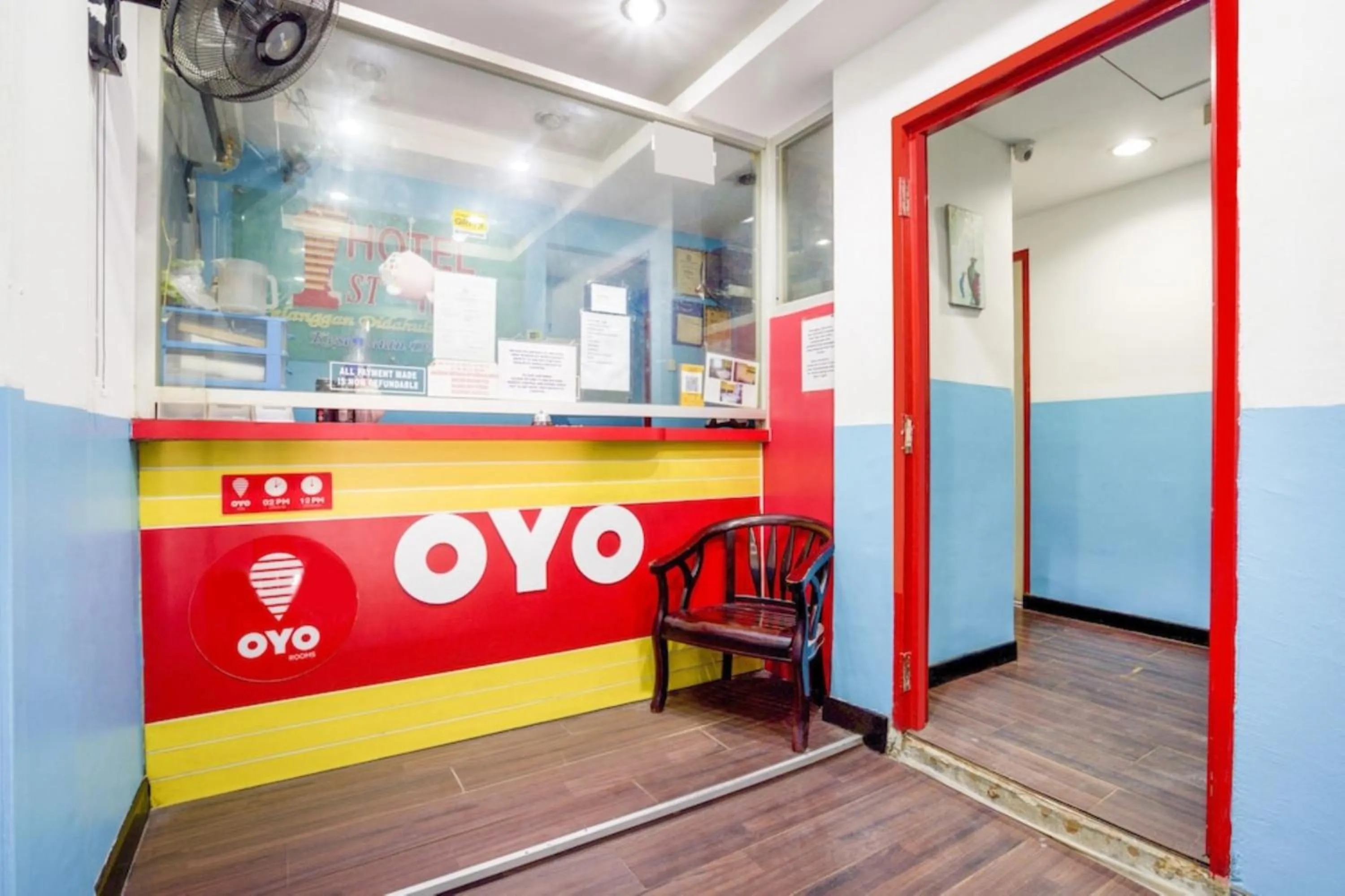 Lobby or reception in 1st Inn Hotel Klang Sentral Meru