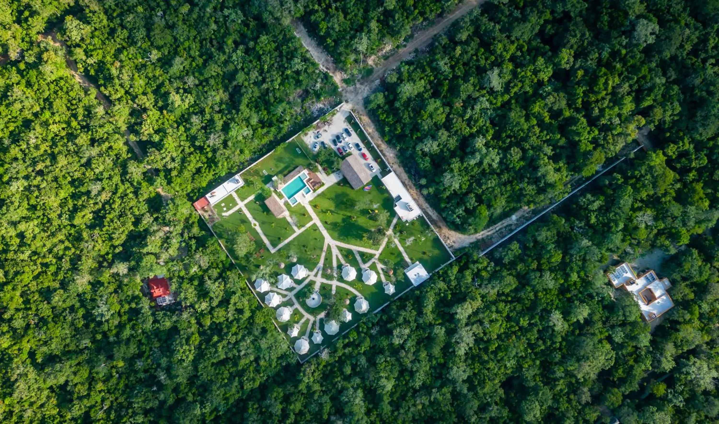 Natural landscape in Xakluum Eco Glampings