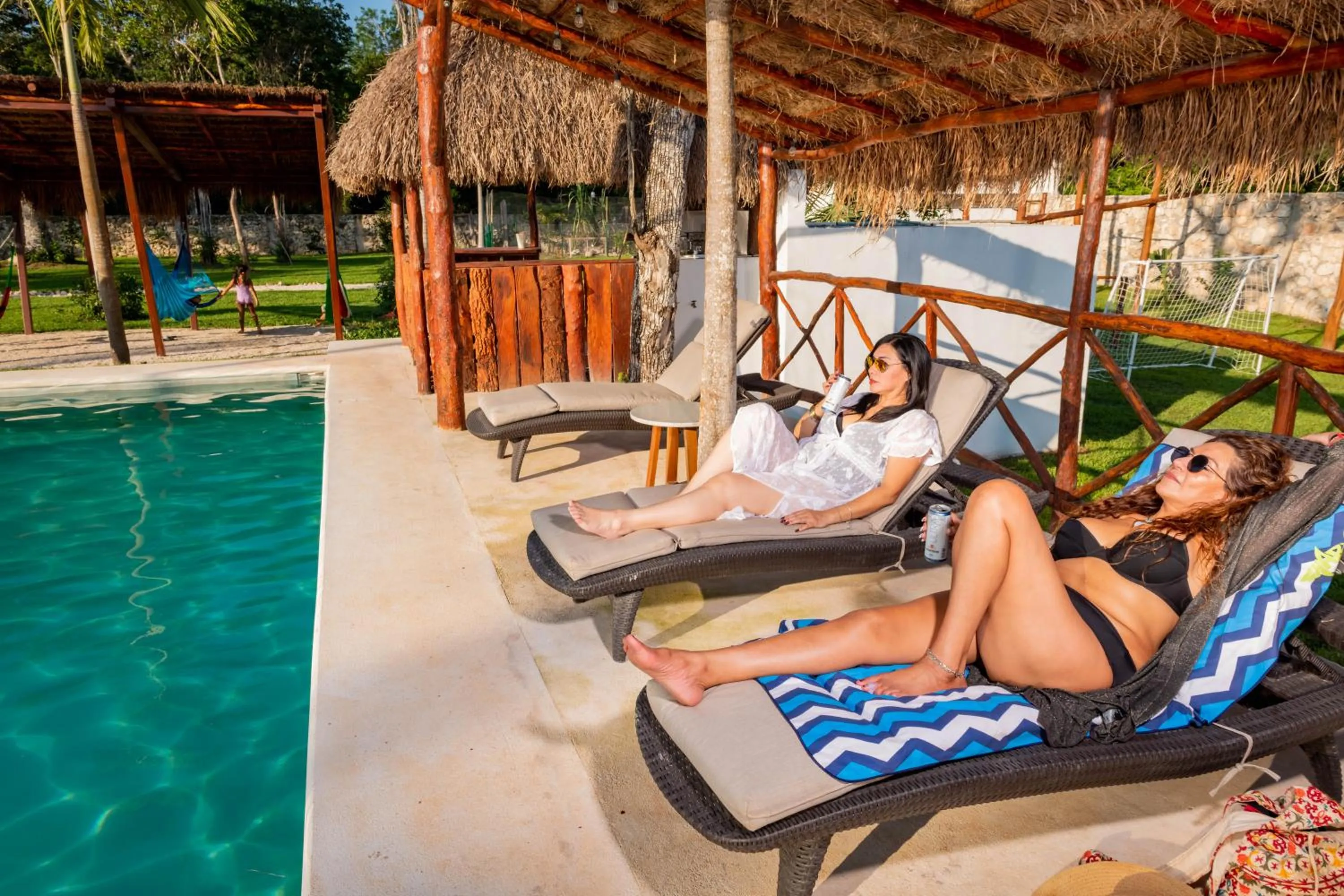 Swimming pool in Xakluum Eco Glampings