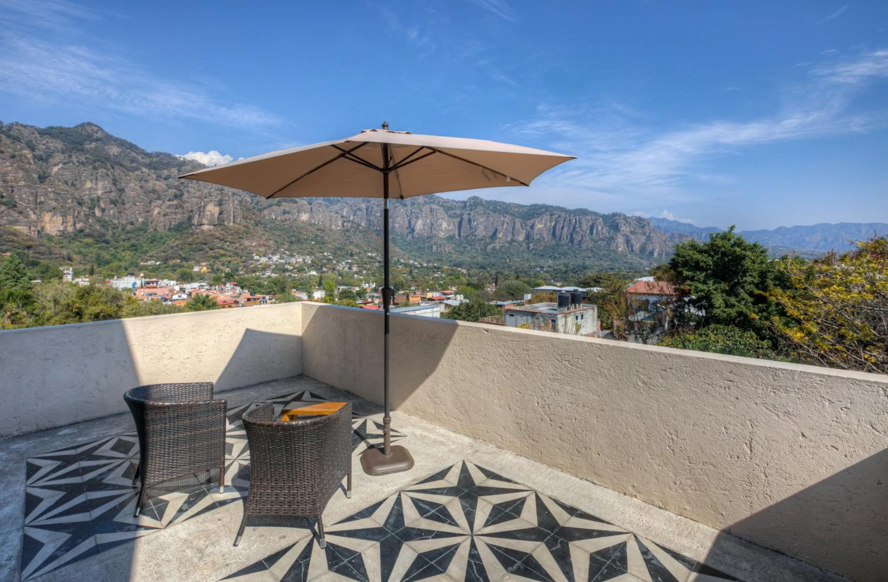 Mountain view in Casa Ehua Hotel Galería