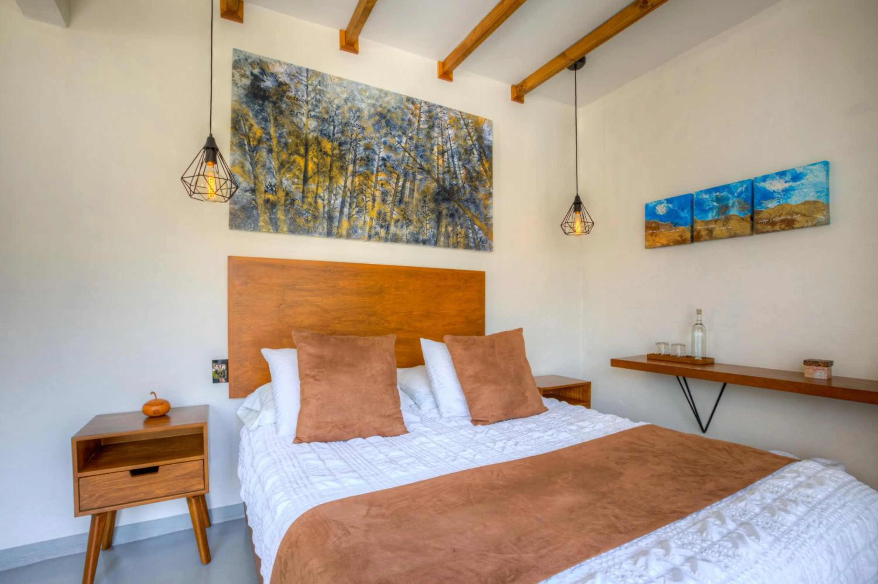 Bed in Casa Ehua Hotel Galería