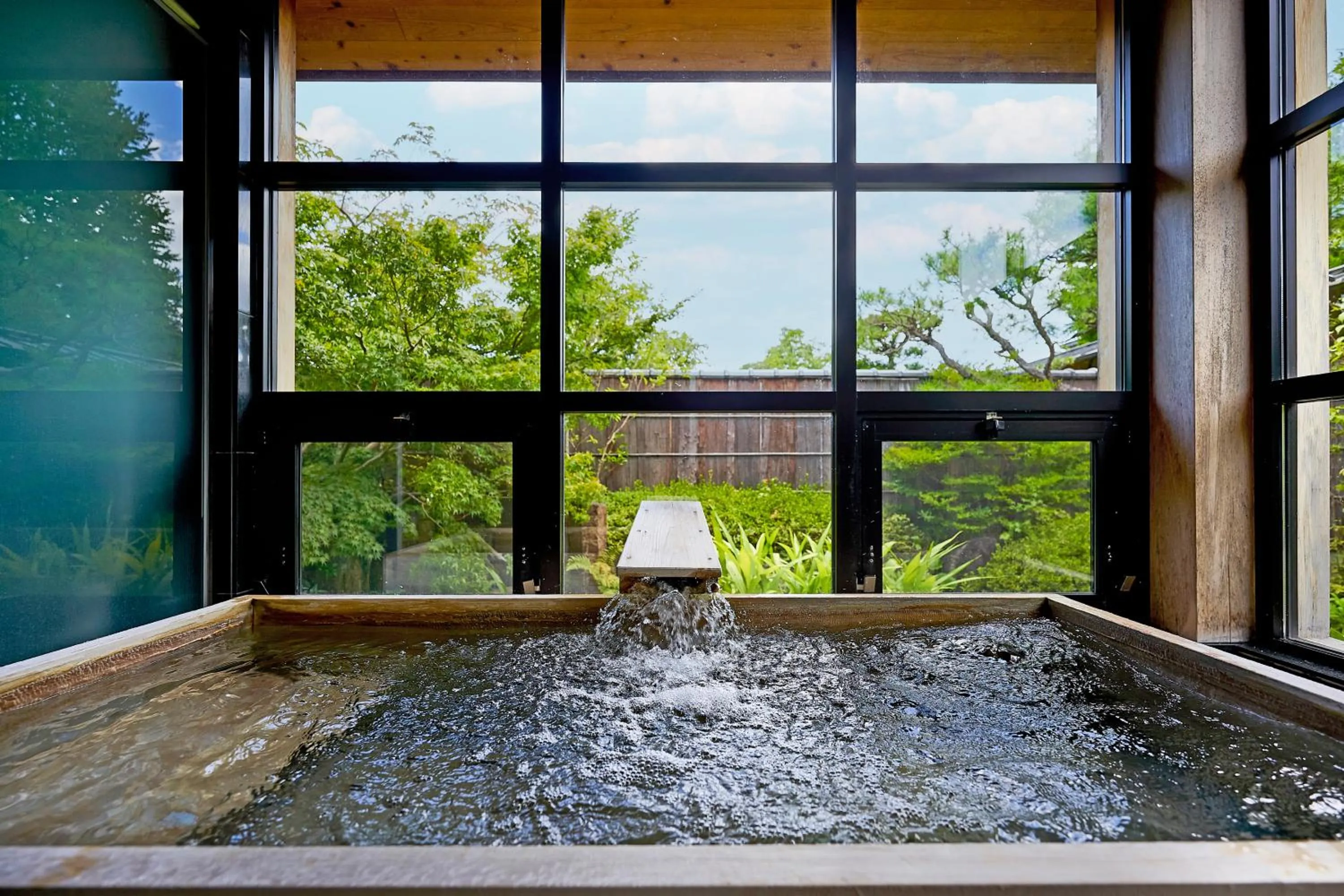 Hot Spring Bath in Sanso Amanosato