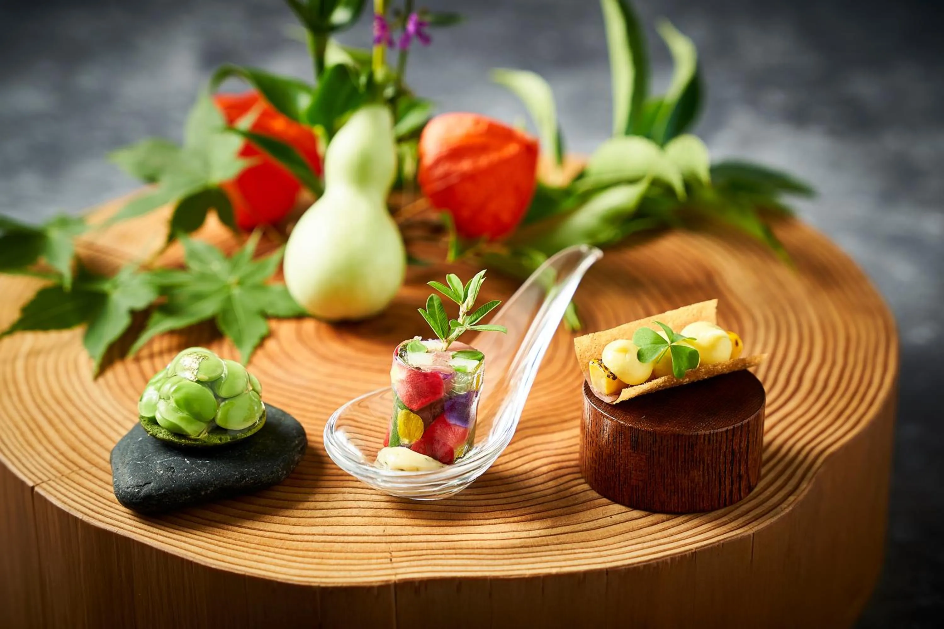 Dinner in Sanso Amanosato