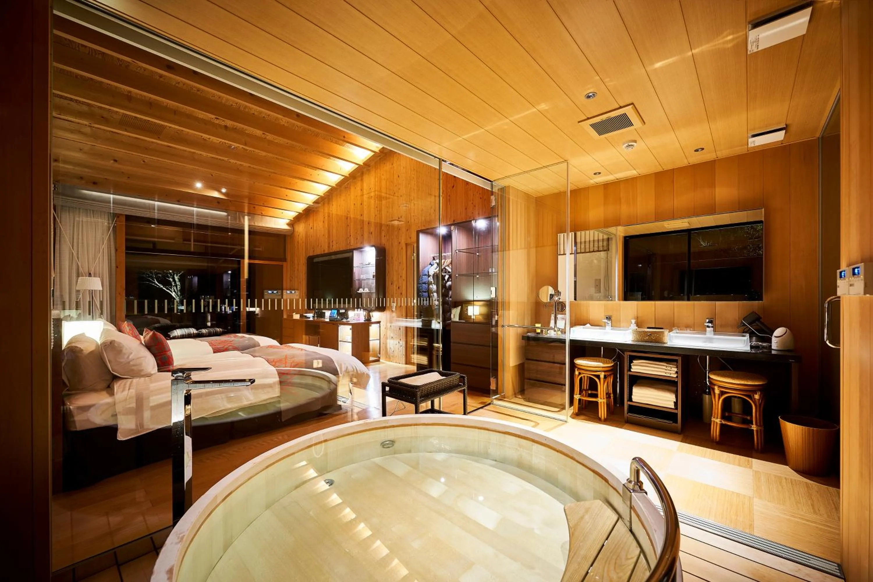 Photo of the whole room, Bed in Sanso Amanosato