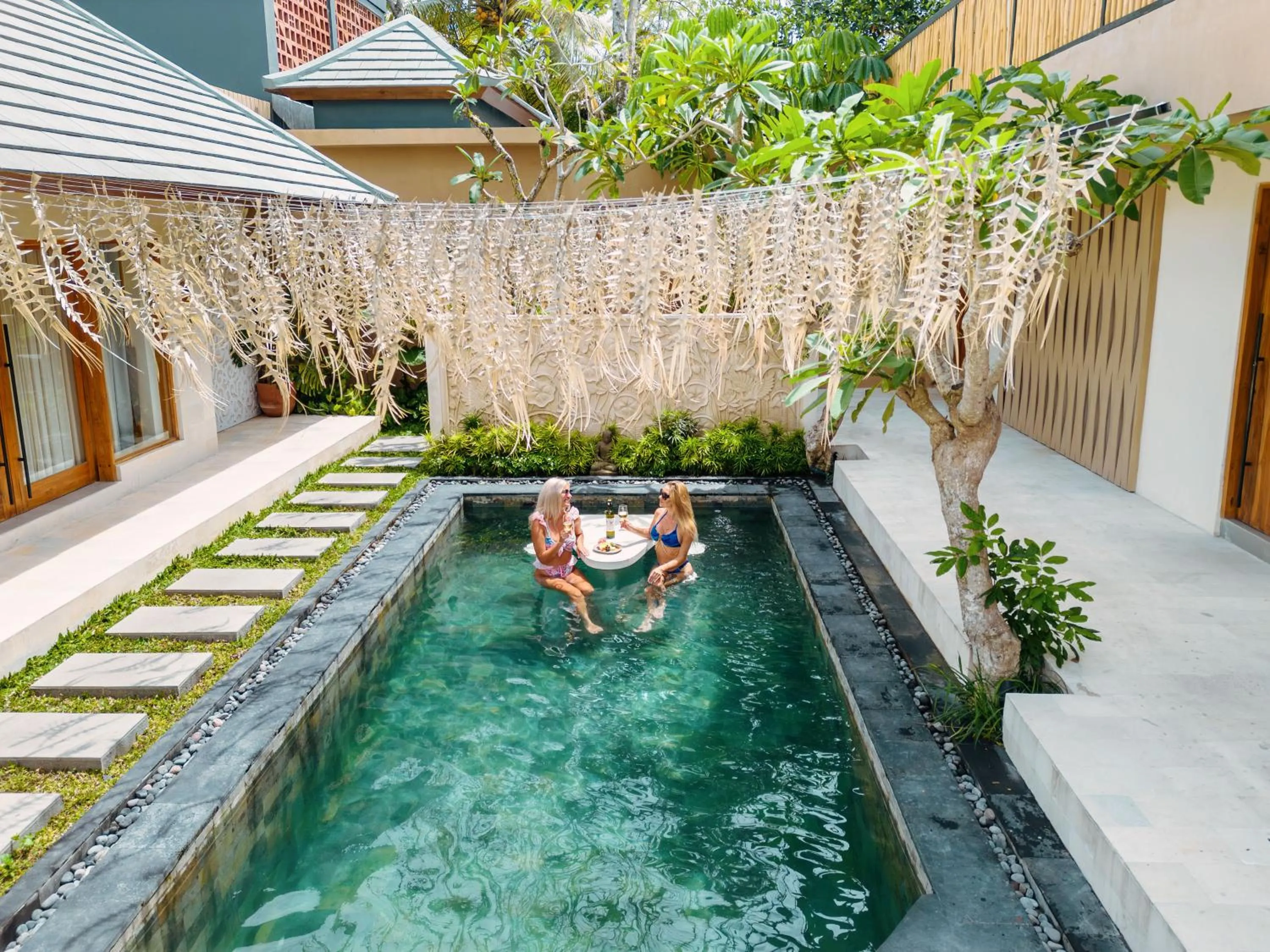 Swimming pool in Suara Alam Ubud Villa by Ini Vie Hospitality