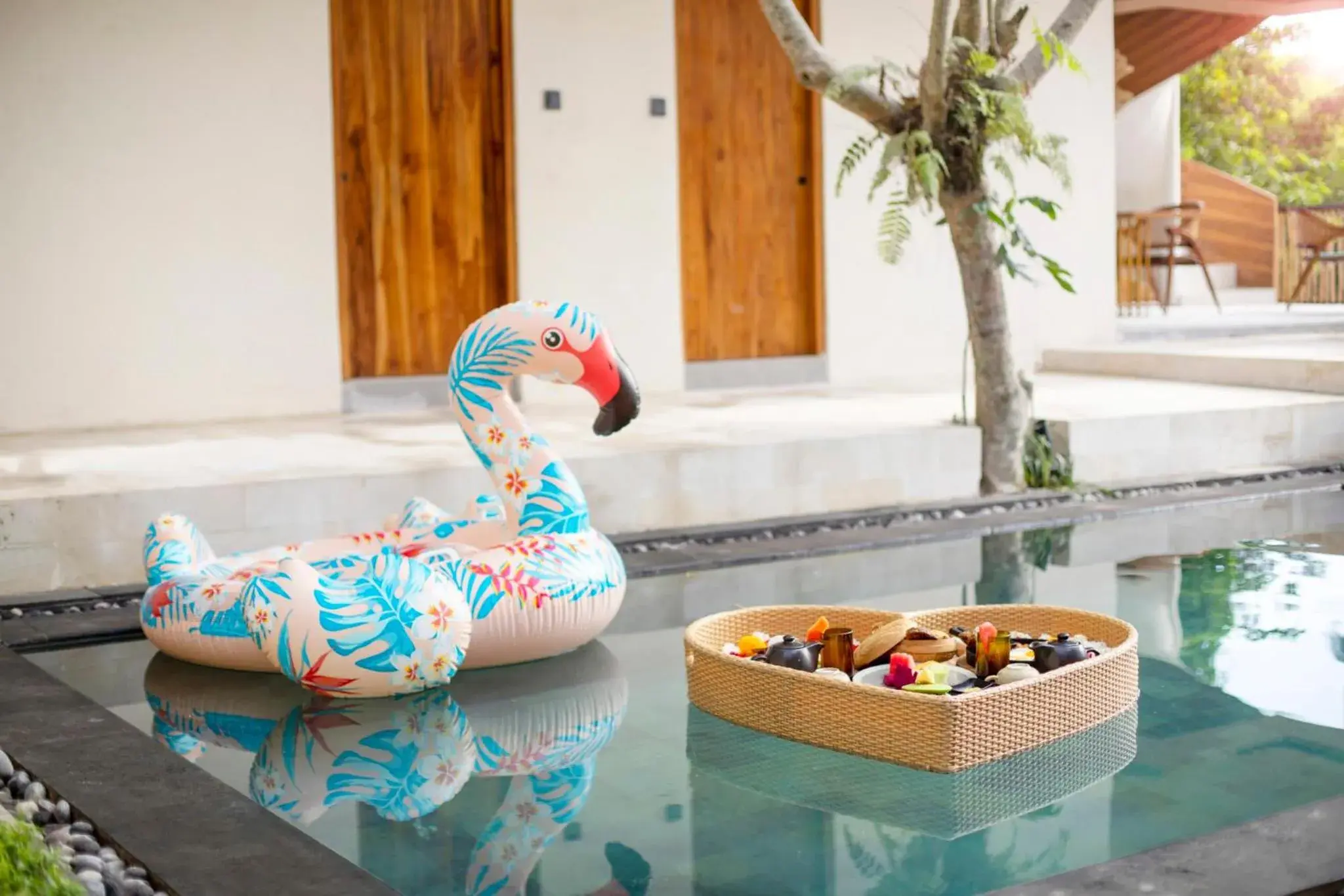 Breakfast in Suara Alam Ubud Villa by Ini Vie Hospitality Breakfast in Suara Alam Ubud Villa by Ini Vie Hospitality