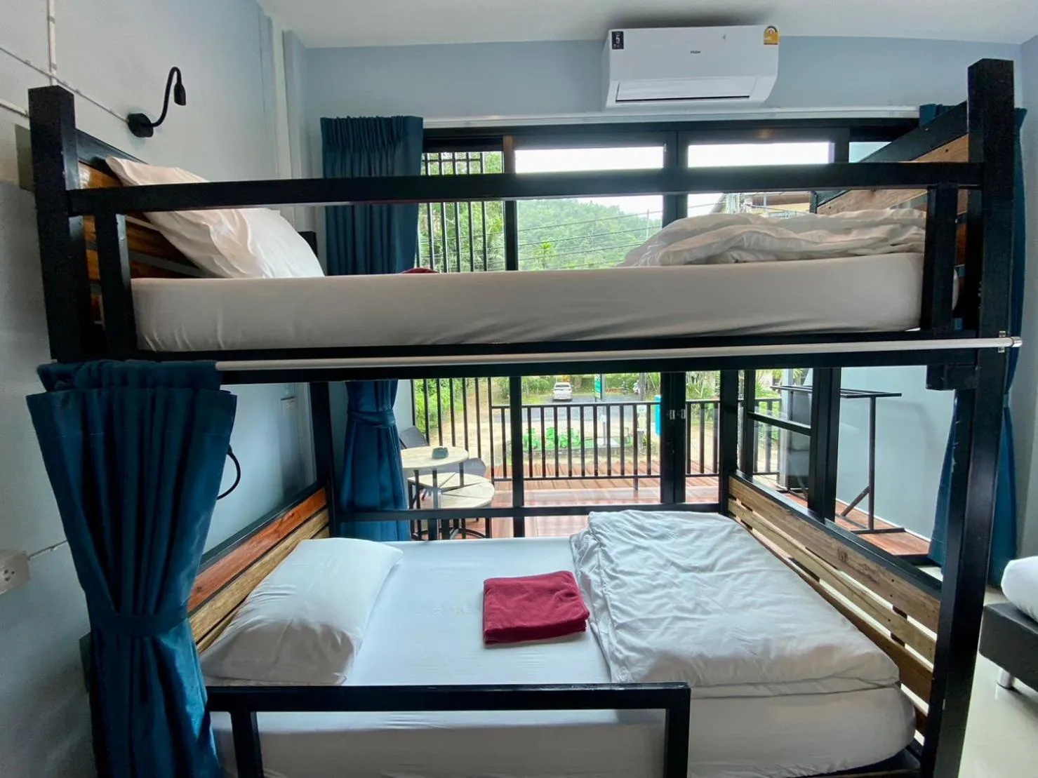 Bed in Boom Hostel Khao Sok