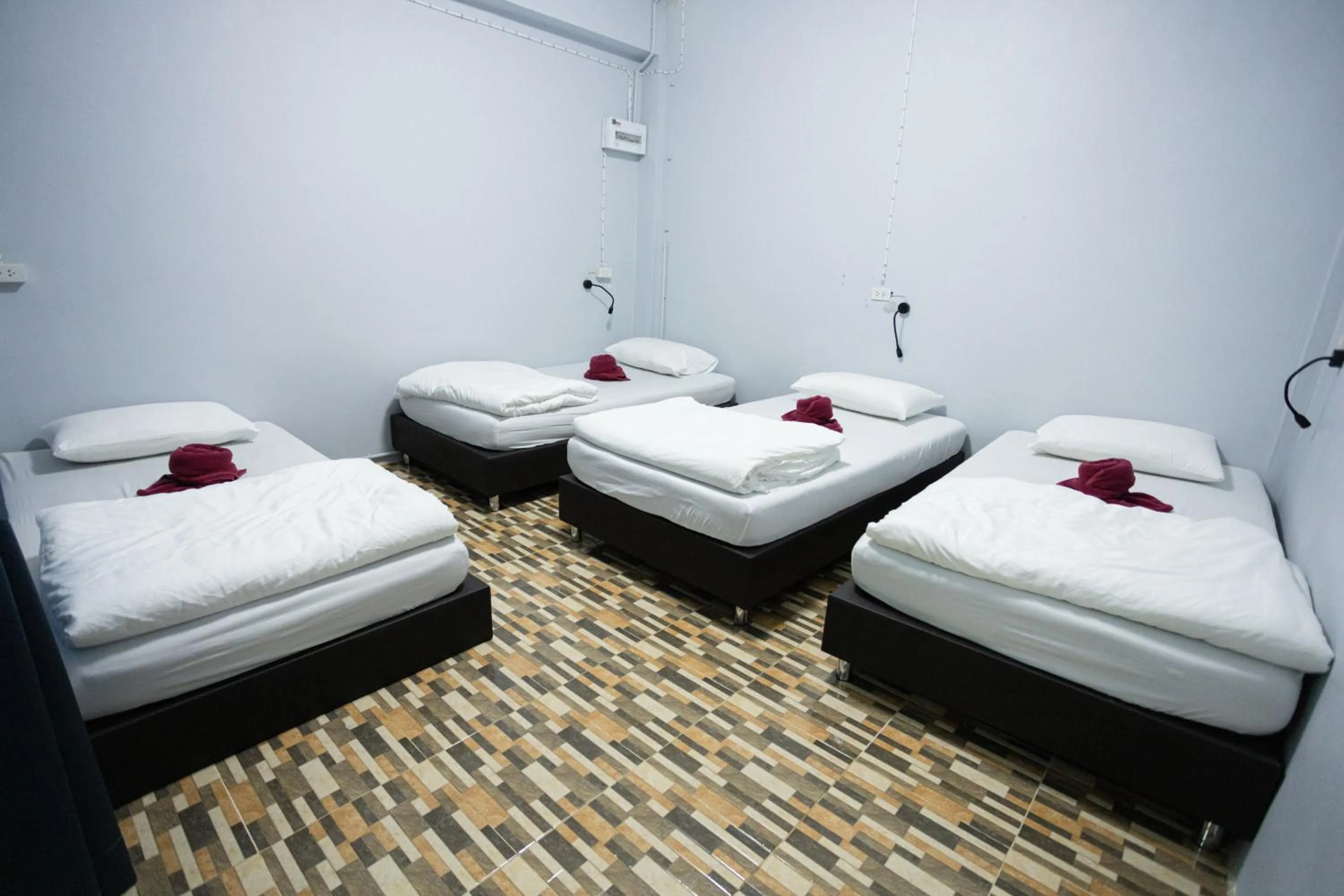 Bed in Boom Hostel Khao Sok