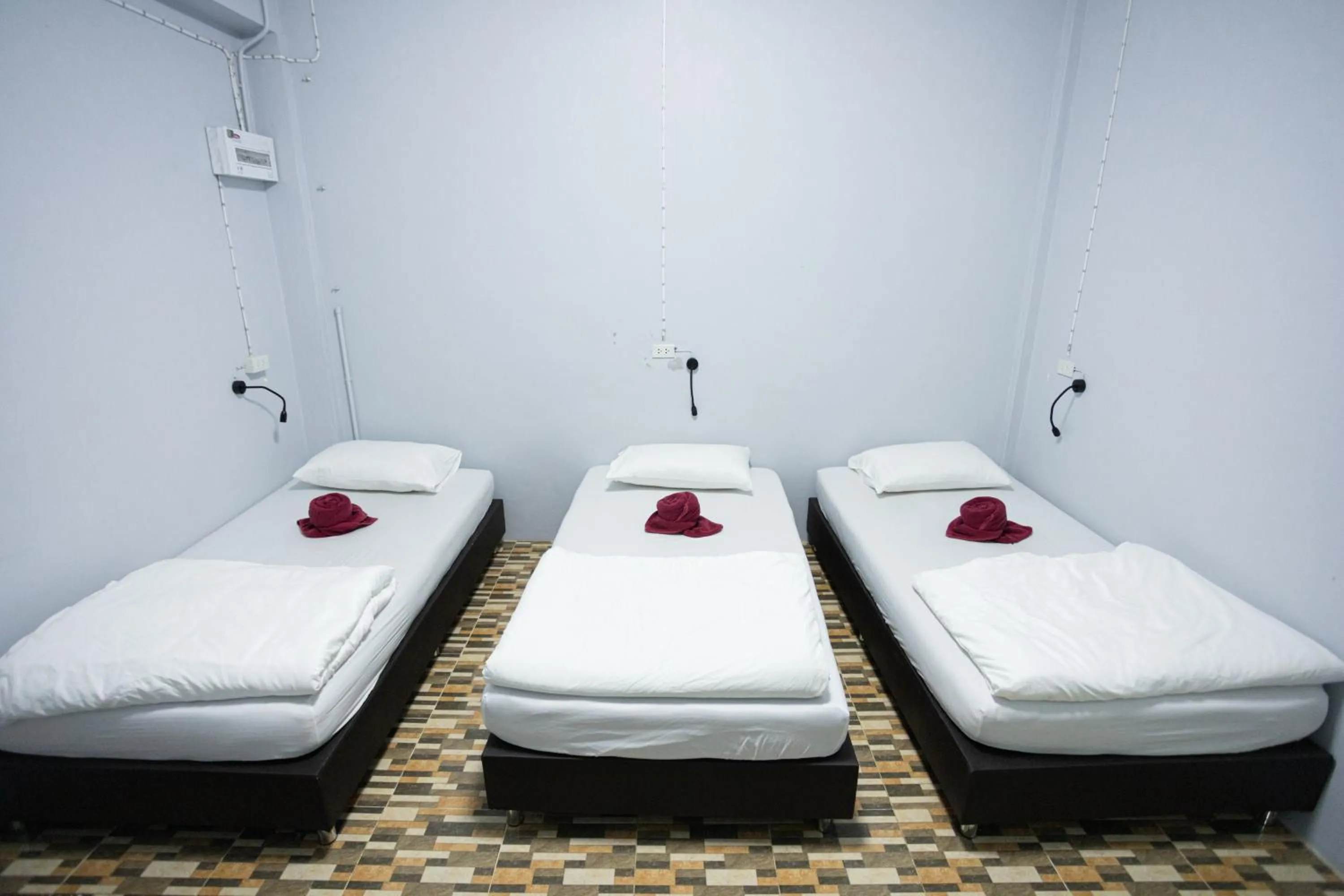 Bed in Boom Hostel Khao Sok