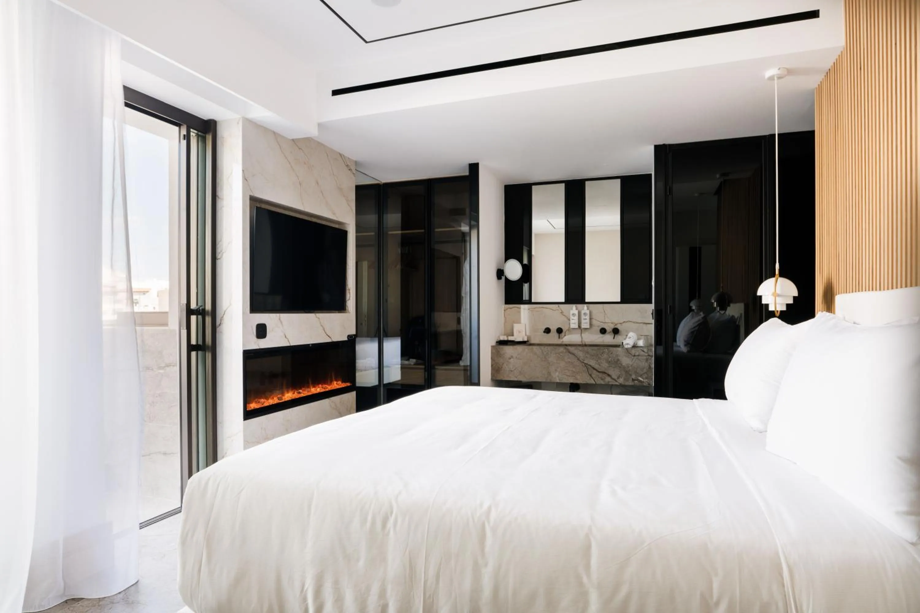 Bedroom, Bed in Ethereal White Resort Hotel & Spa - Adults Only