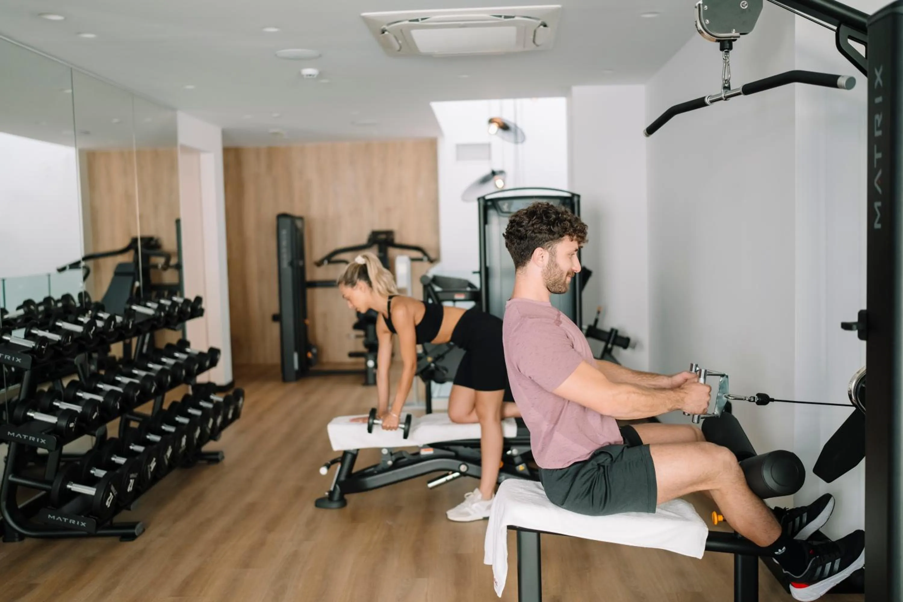 Fitness centre/facilities in Ethereal White Resort Hotel & Spa - Adults Only