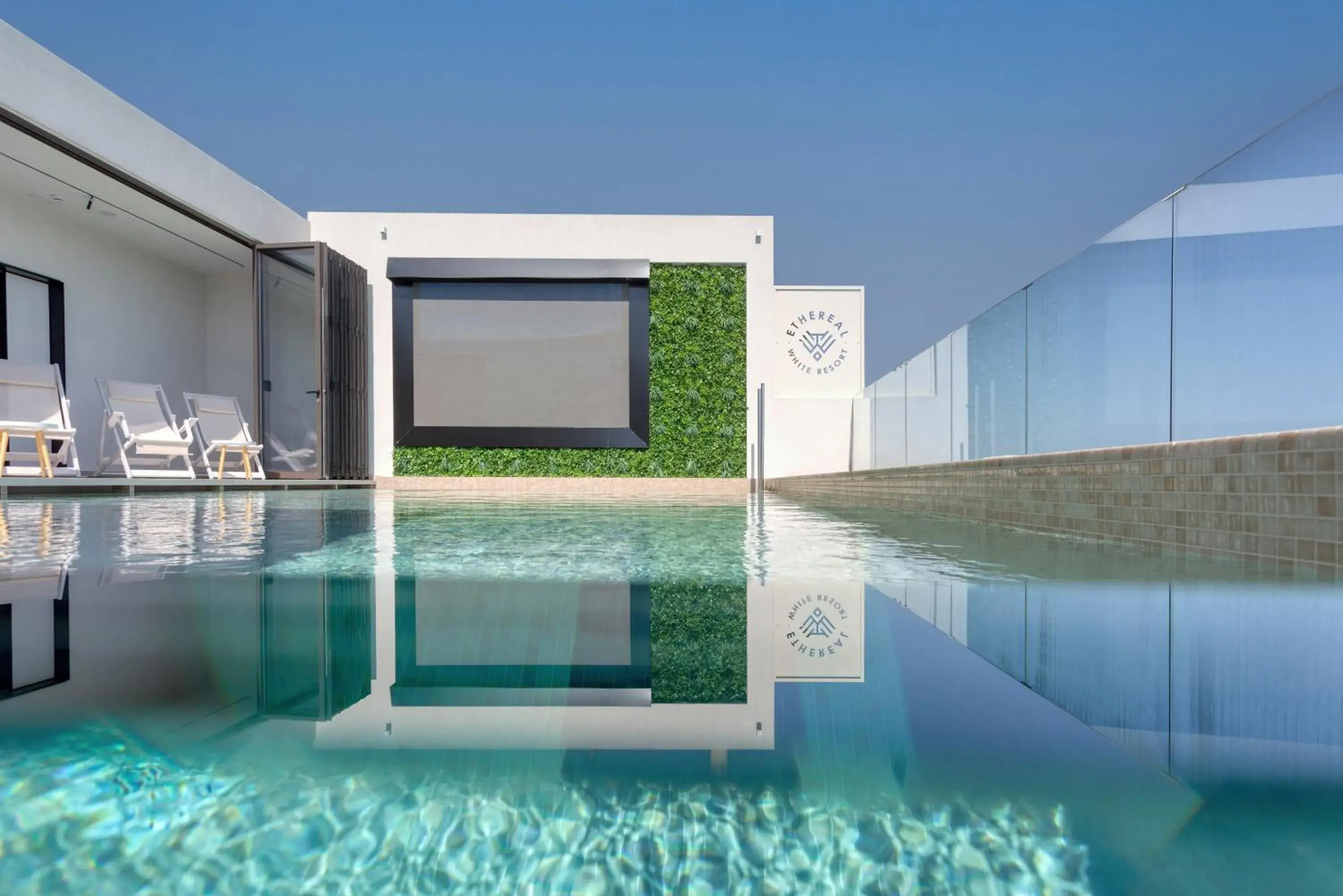 Swimming pool in Ethereal White Resort Hotel & Spa - Adults Only Swimming pool in Ethereal White Resort Hotel & Spa - Adults Only