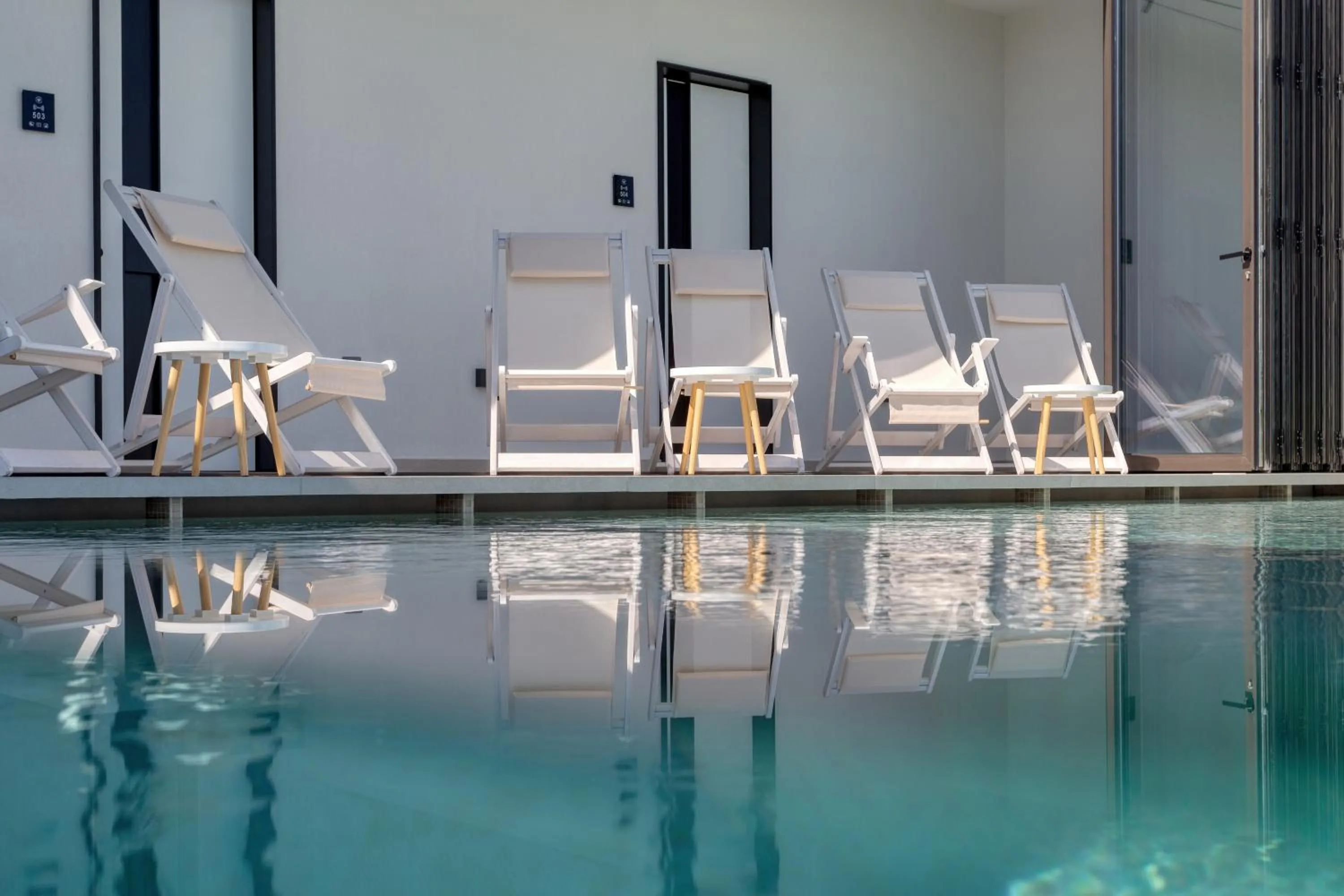 Pool view in Ethereal White Resort Hotel & Spa - Adults Only