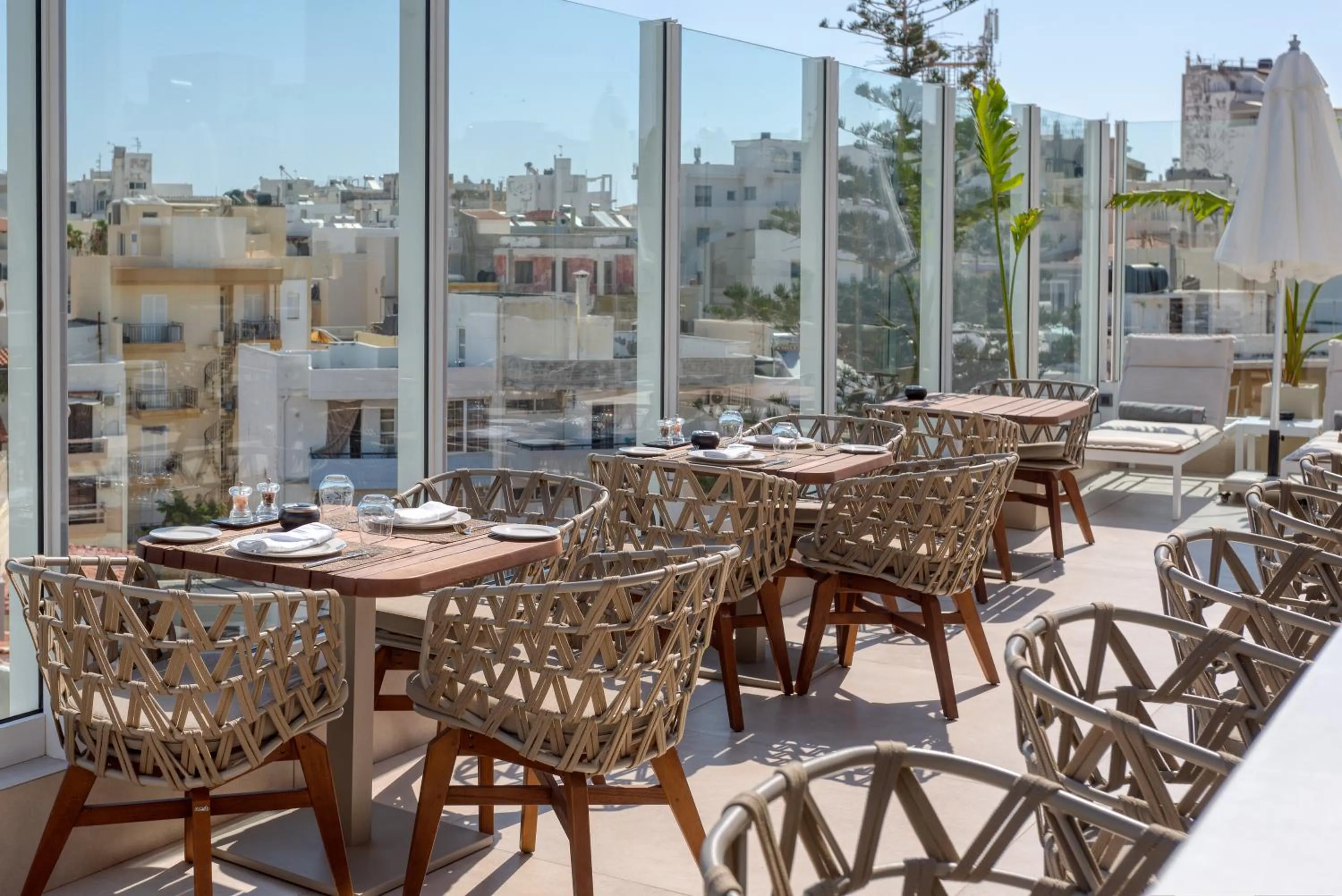 Patio in Ethereal White Resort Hotel & Spa - Adults Only