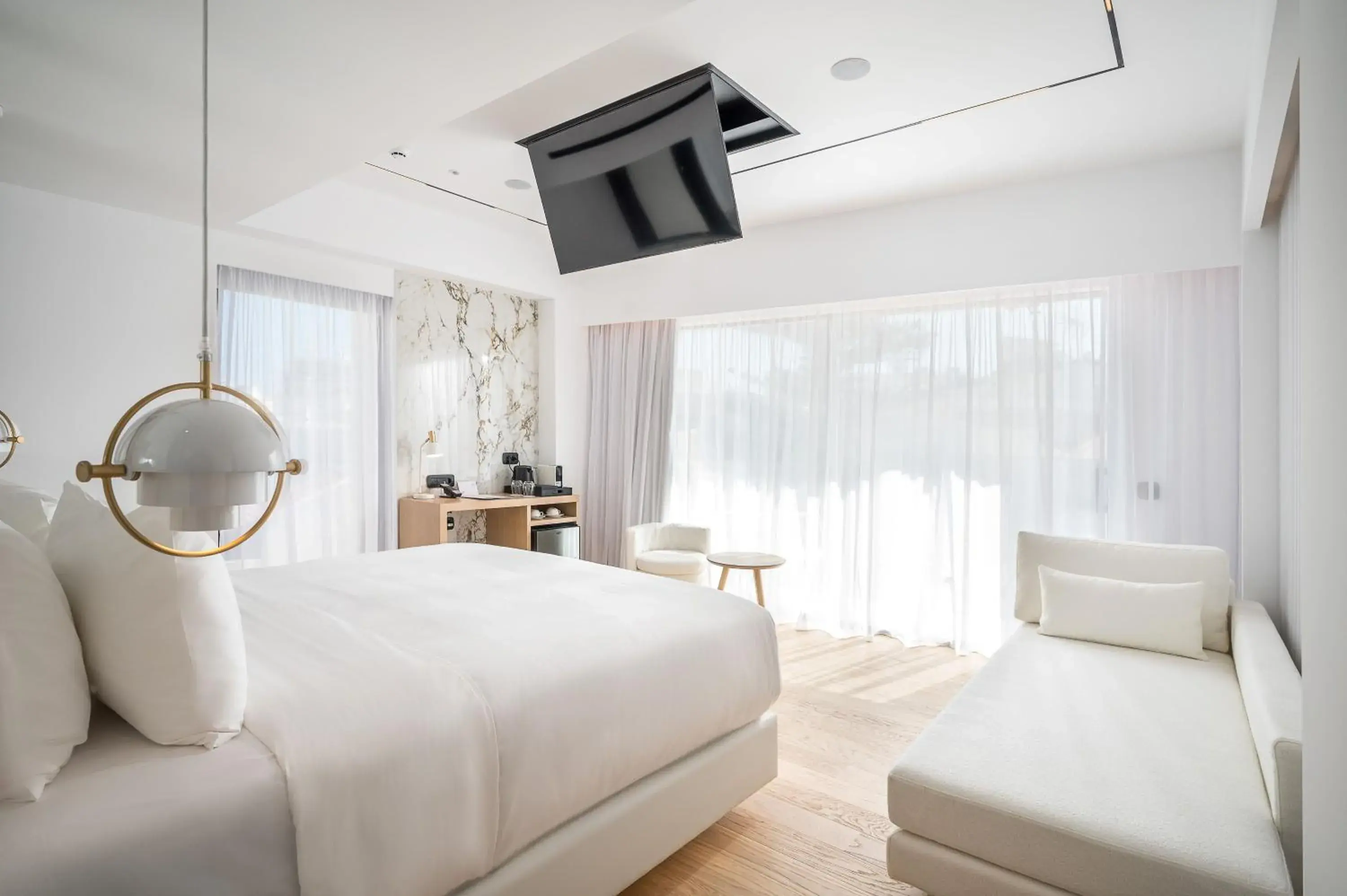 Bed in Ethereal White Resort Hotel & Spa - Adults Only Bed in Ethereal White Resort Hotel & Spa - Adults Only