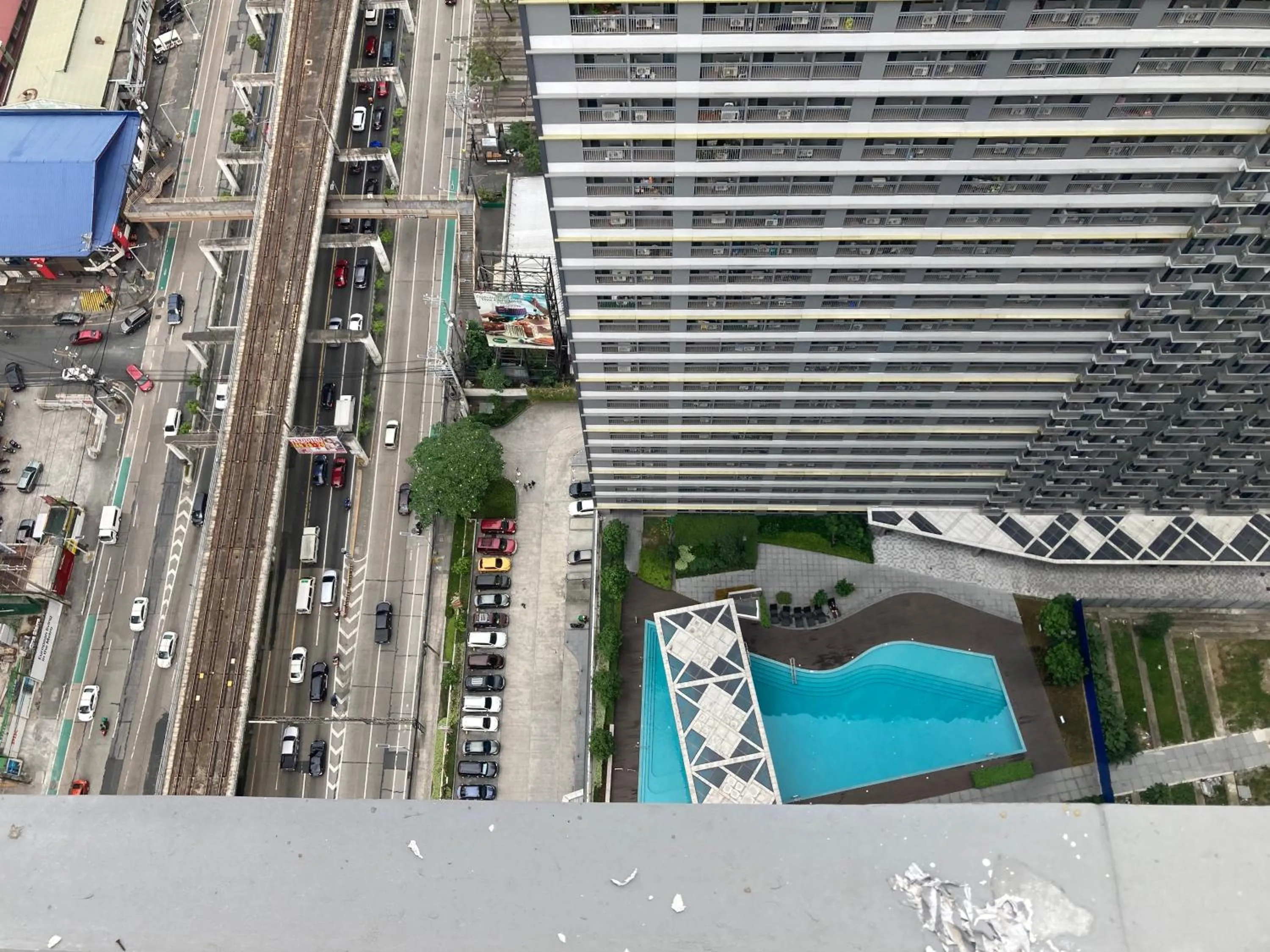 Swimming pool in Penthouse studio at Fame Residence 41st Floor, ShangriLa-Megamall