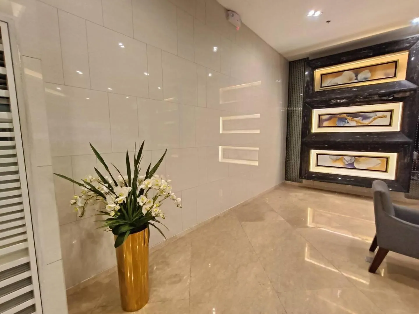 Lobby or reception in Penthouse studio at Fame Residence 41st Floor, ShangriLa-Megamall