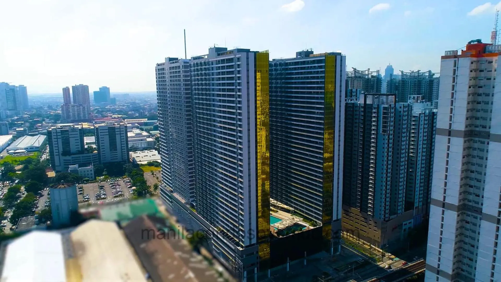 Property building in Penthouse studio at Fame Residence 41st Floor, ShangriLa-Megamall