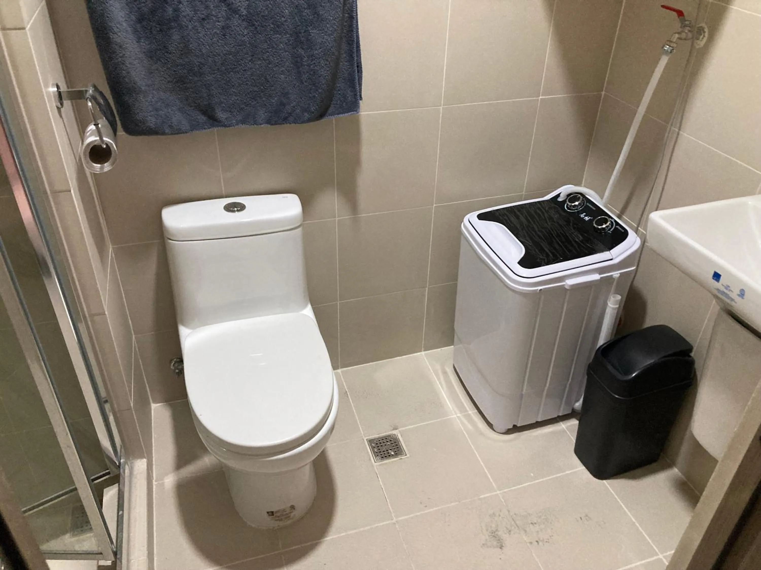 Toilet in Penthouse studio at Fame Residence 41st Floor, ShangriLa-Megamall